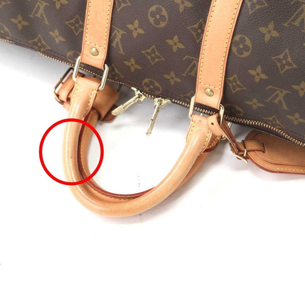 Louis Vuitton Brown Monogram Boston Bag (Pre-Owned)