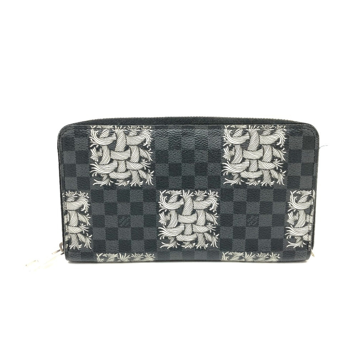 Louis Vuitton Damier Graphite Black Damier Graphite Long Wallet (Bi-Fold) (Pre-Owned)