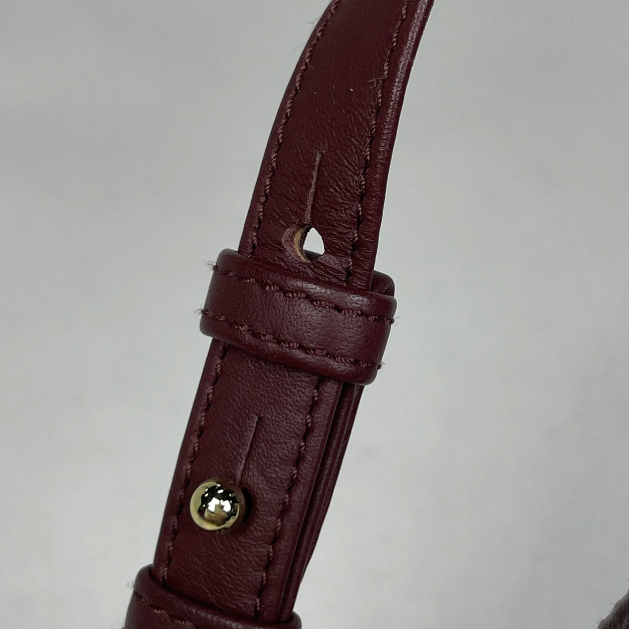 Loewe Bordeaux Yellow Suede Leather Shoulder Bag (Pre-Owned)