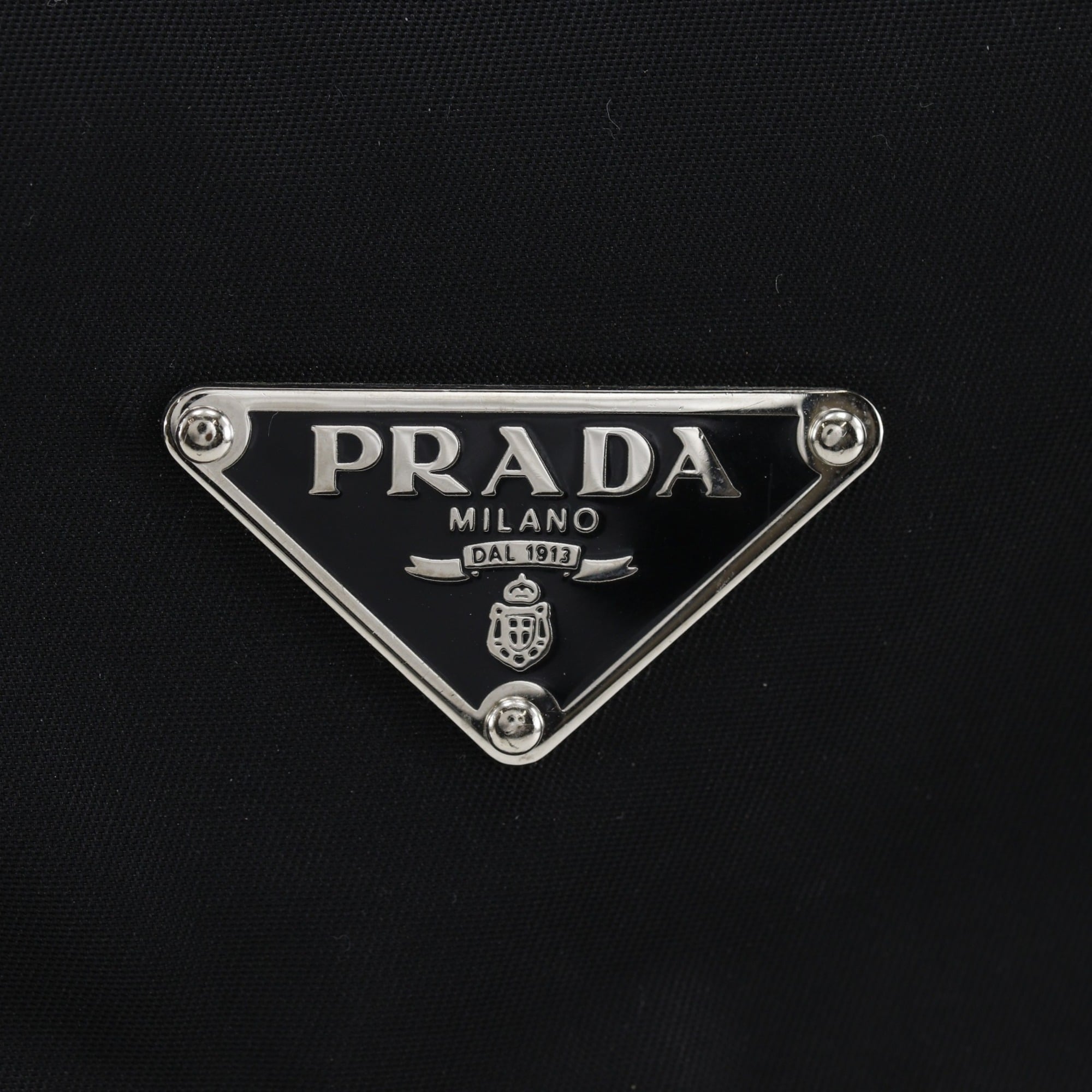 Prada Black Nylon Shoulder Bag (Pre-Owned)