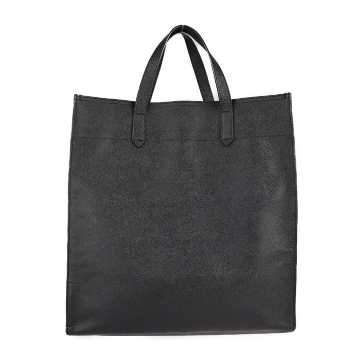 Givenchy Black Leather Handbag Shopping Bag Shoulder Bag Tote Bag (Pre-Owned)