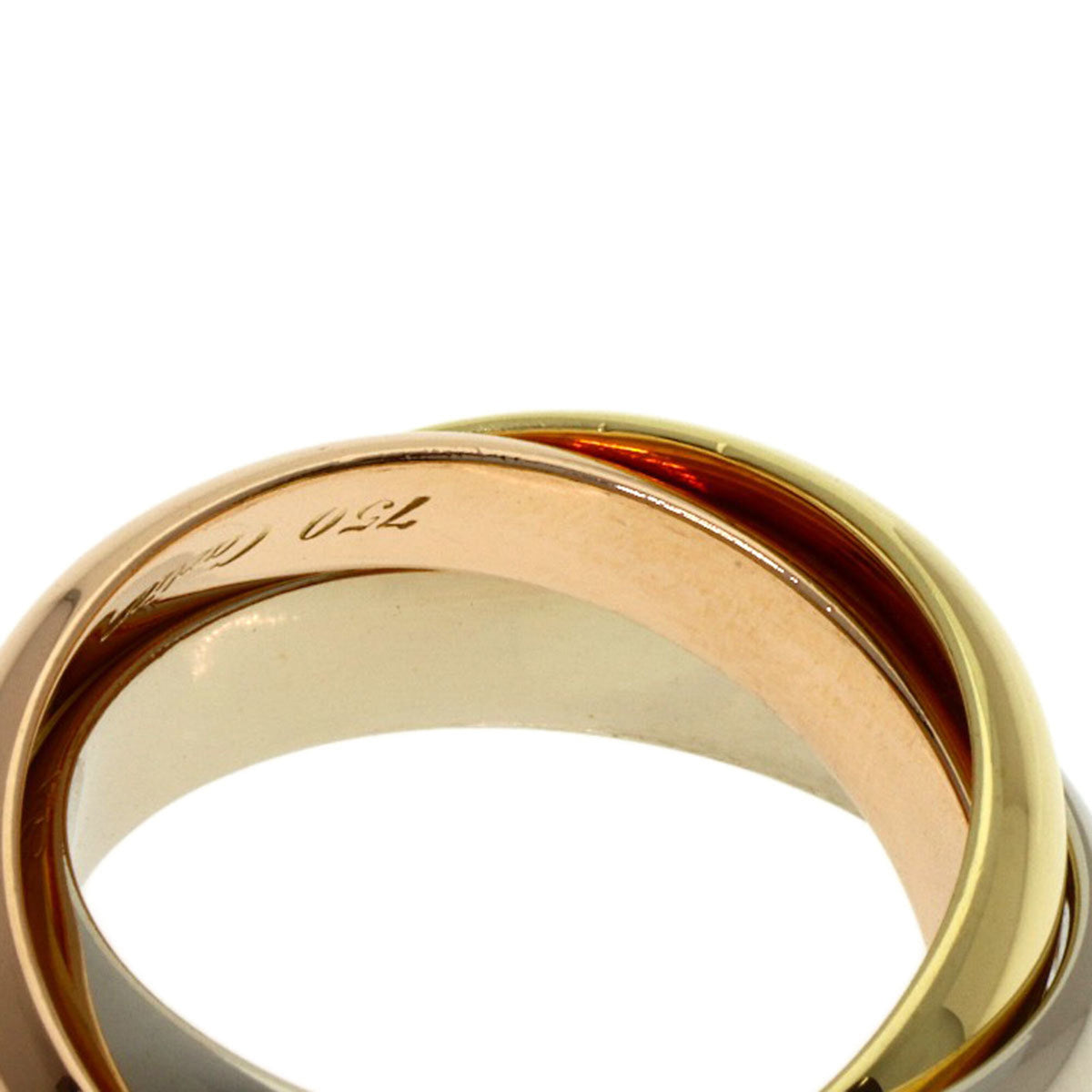 Cartier Yellow Gold (18K) Pink Gold (18K) White Gold (18K) Band Ring (Pre-Owned)