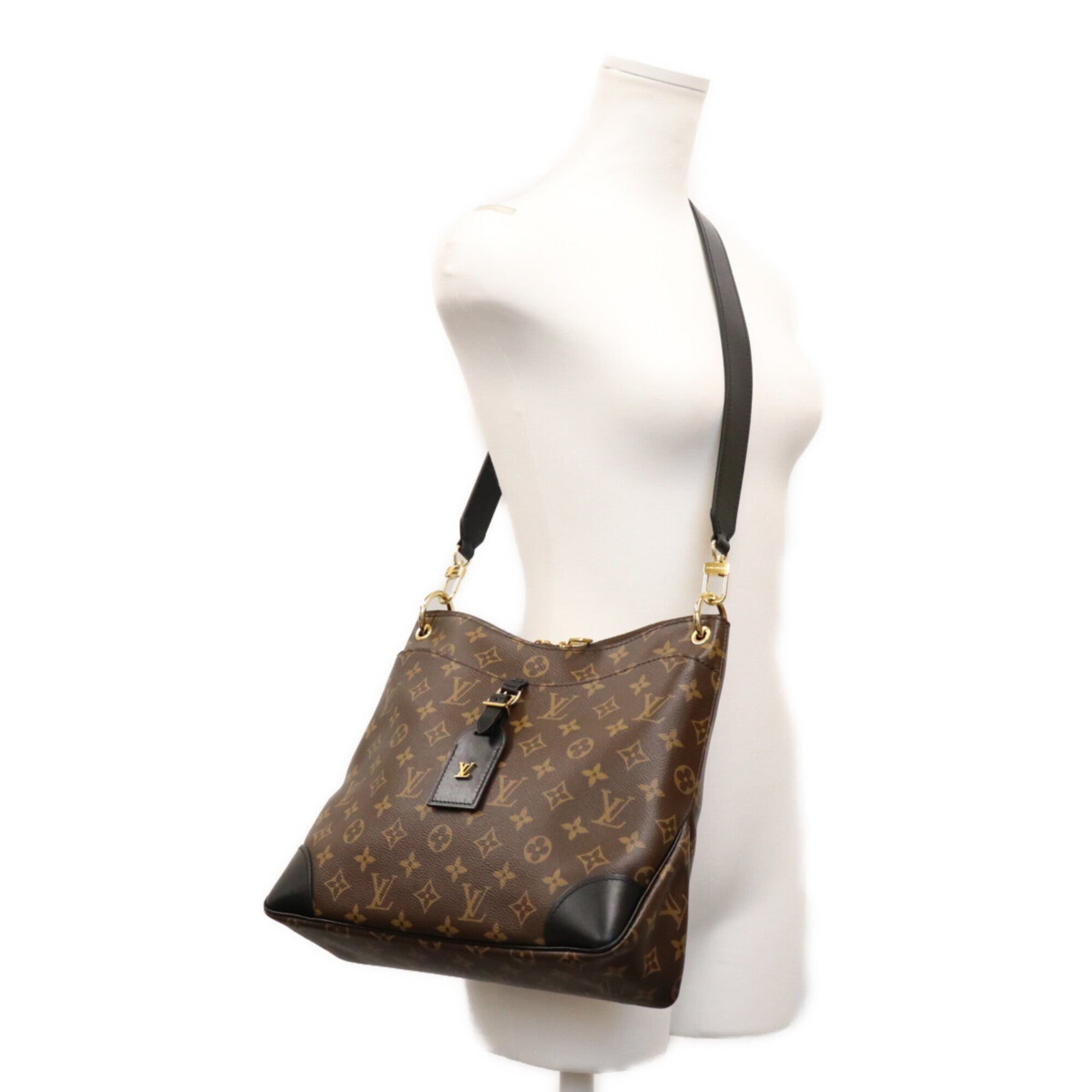 Louis Vuitton Brown Monogram Shoulder Bag (Pre-Owned)