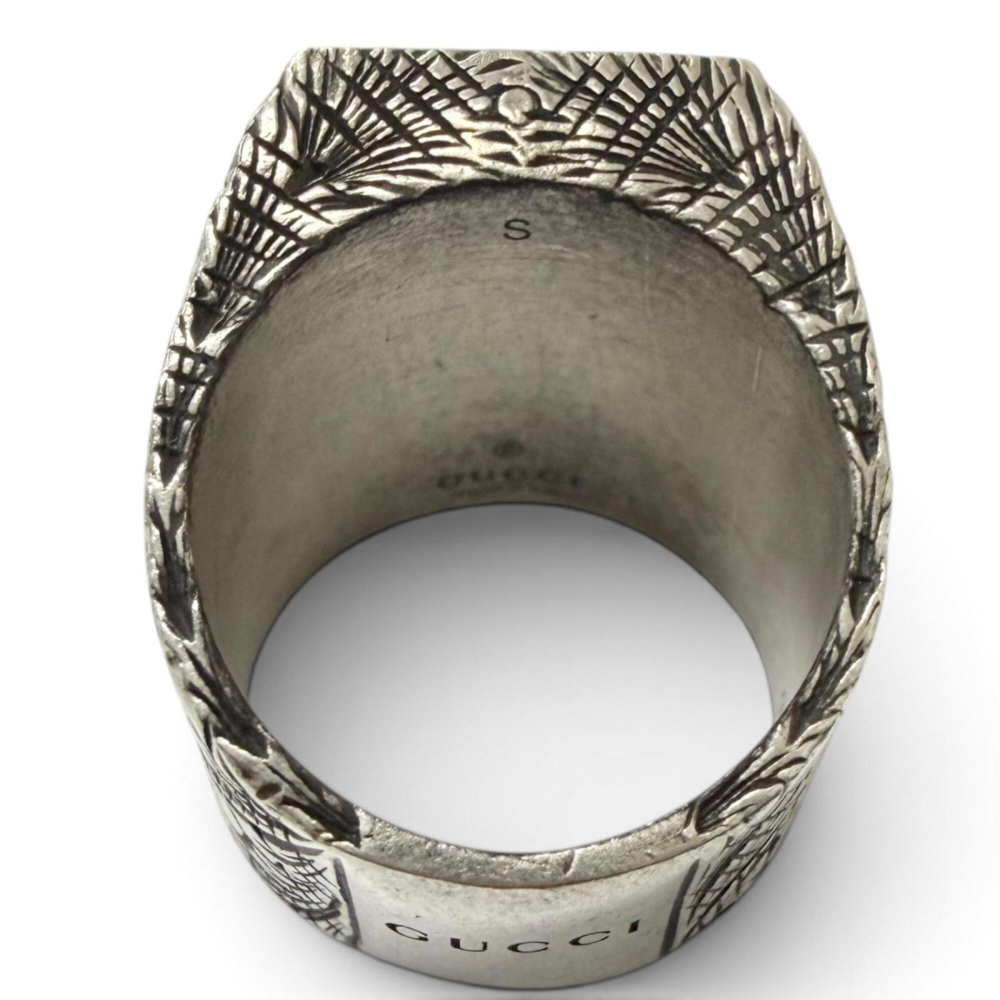 Gucci Silver Silver 925 Band Ring (Pre-Owned)