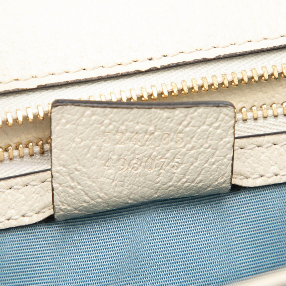 Gucci Ivory Leather Shoulder Bag (Pre-Owned)