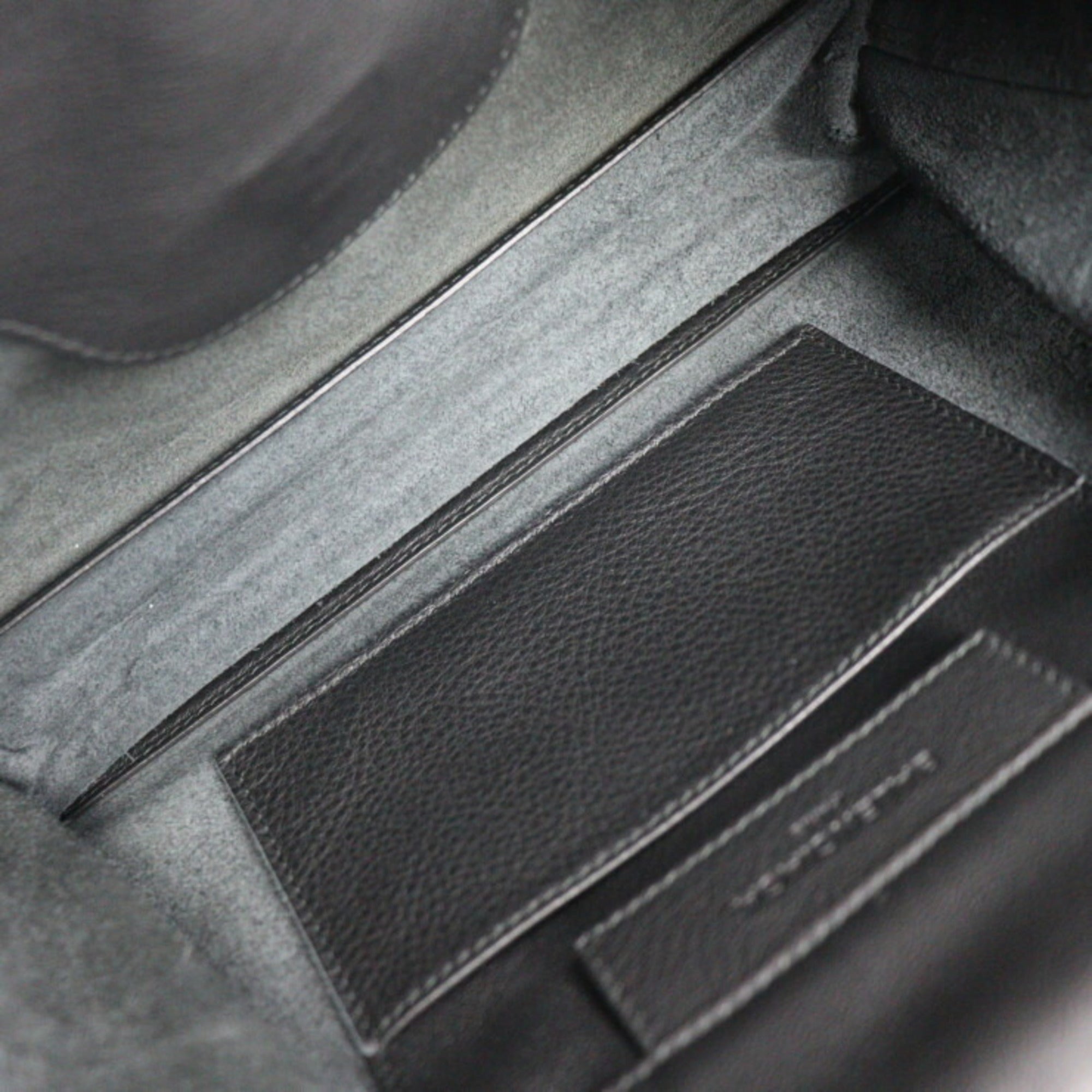 Balenciaga Paper Black Leather Clutch Bag (Pre-Owned)