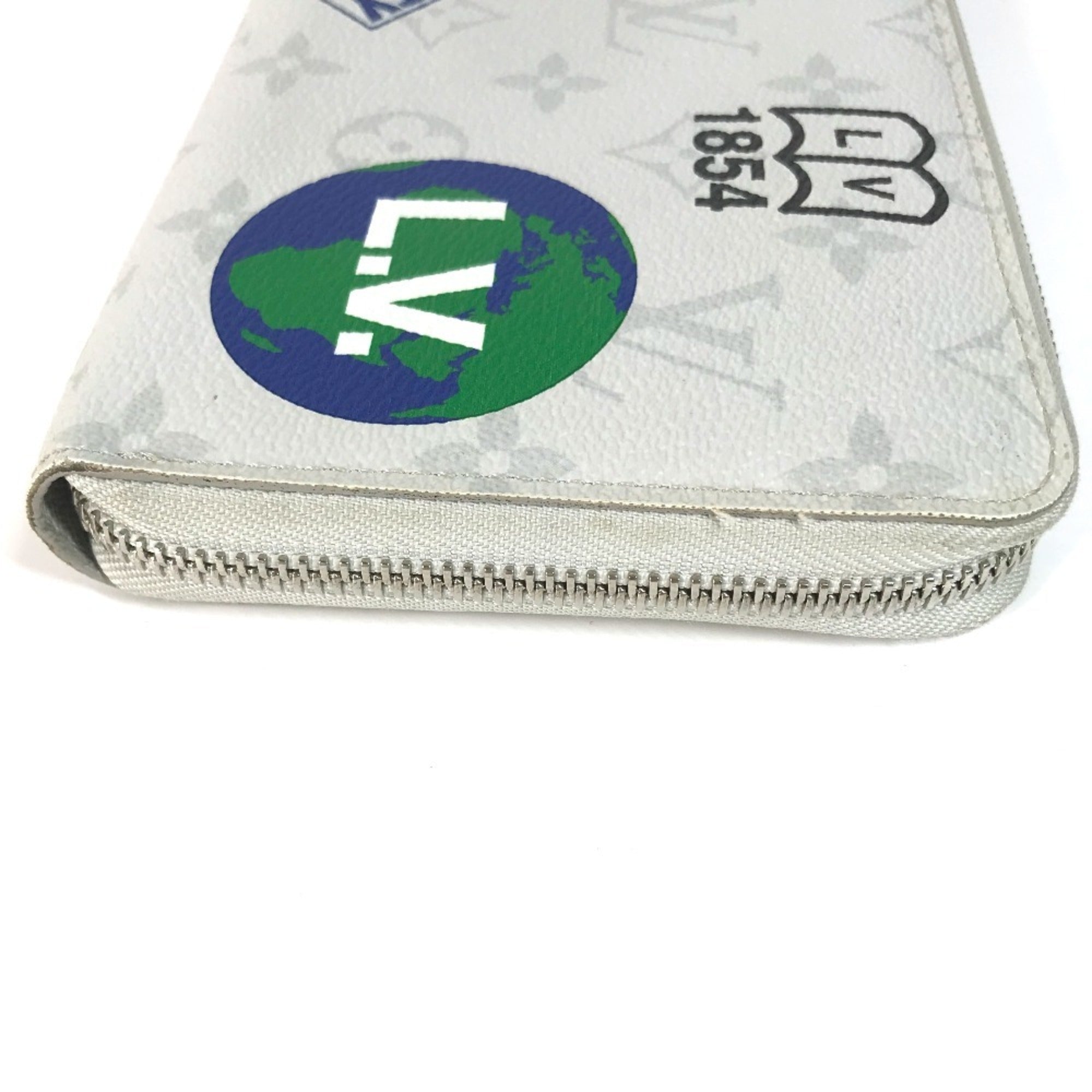 Louis Vuitton Monogram Monogram White Monogram Long Wallet (Bi-Fold) (Pre-Owned)