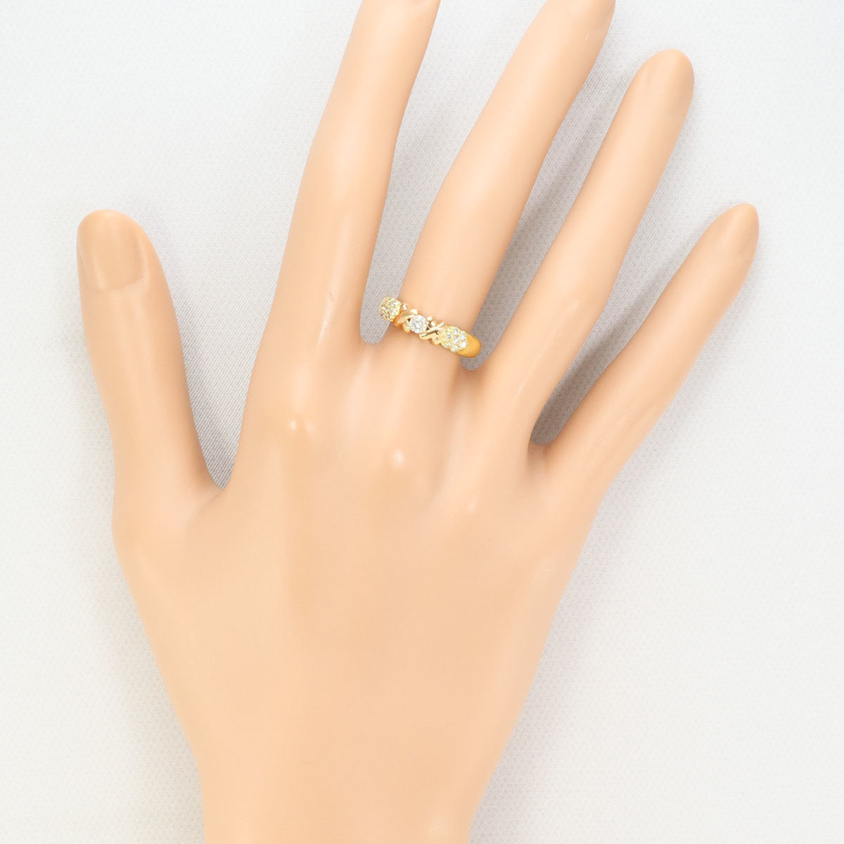 Unbranded Pink Gold Yellow Gold Yellow Gold (18K) Pink Gold (18K) Band Ring (Pre-Owned)