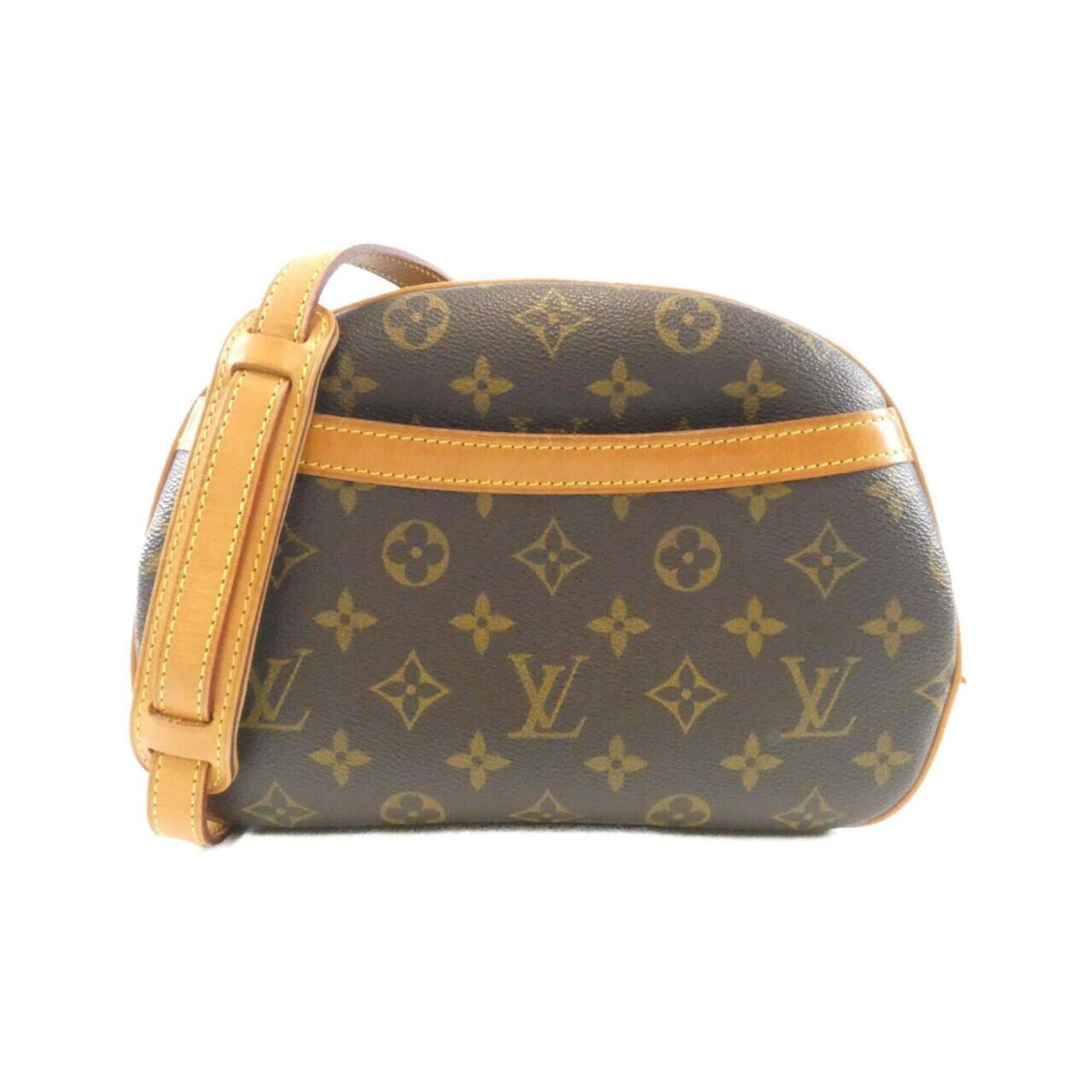 Louis Vuitton Marron Coated Canvas Shoulder Bag (Pre-Owned)