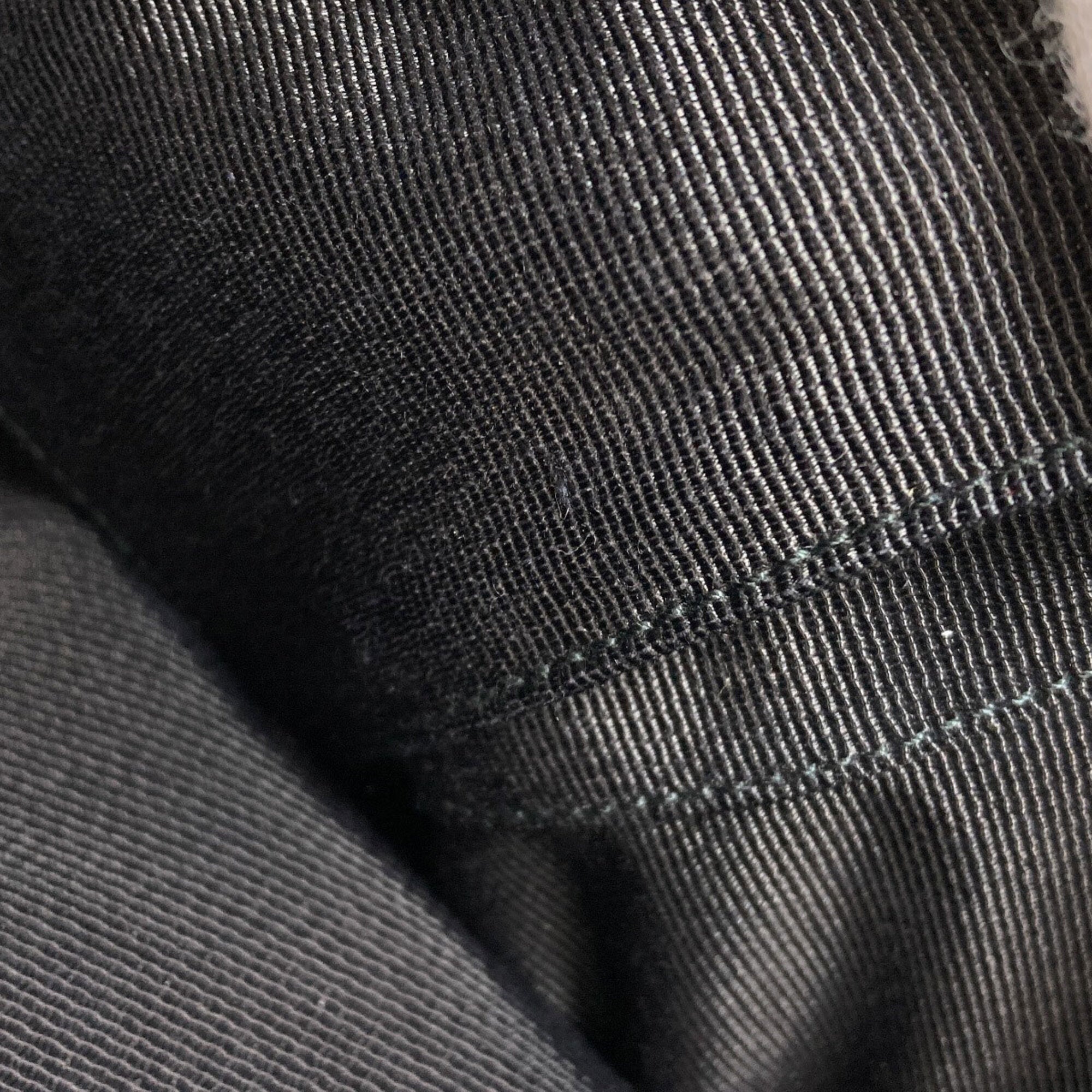 Salvatore Ferragamo Gancini Black Canvas Tote Bag (Pre-Owned)