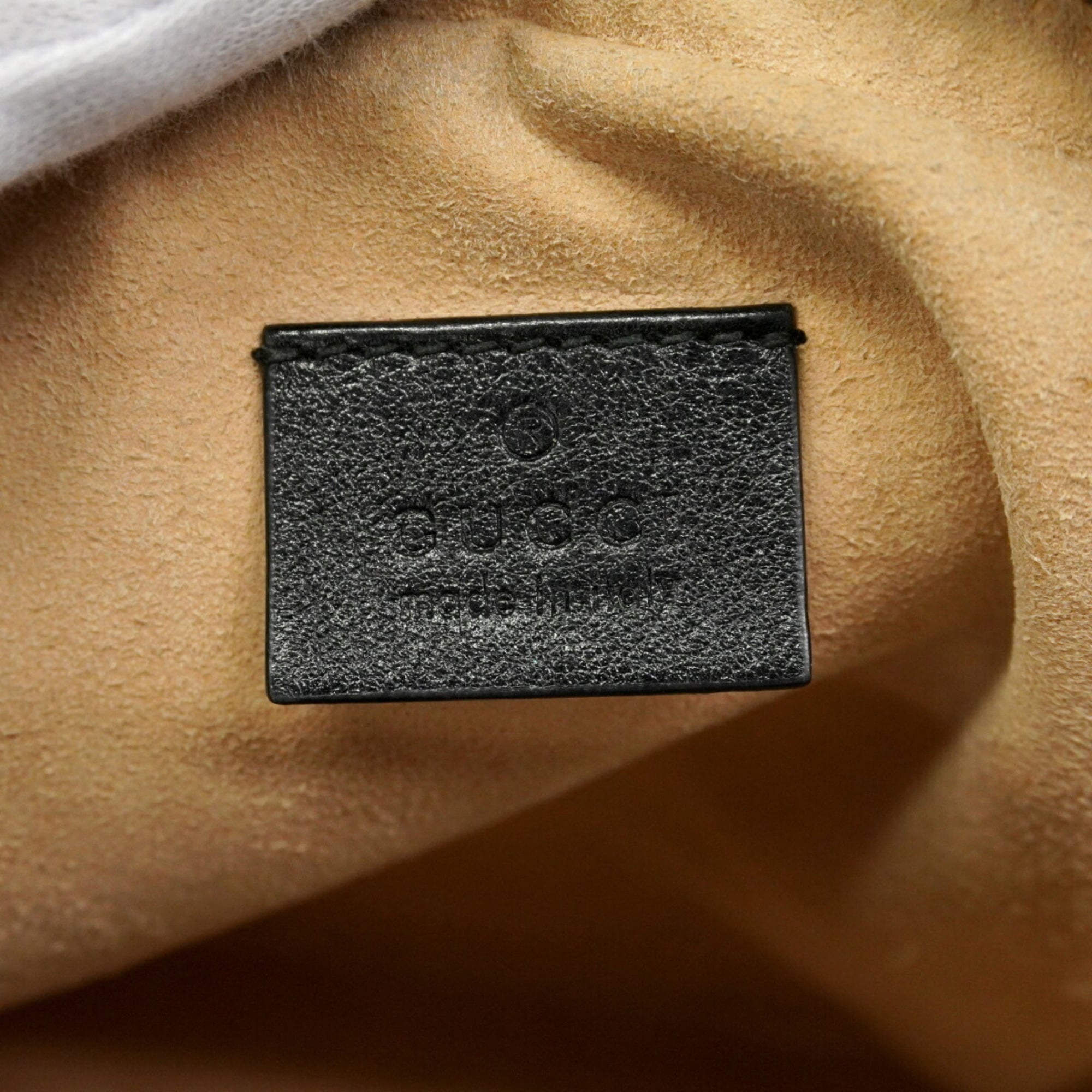 Gucci Black Leather Shoulder Bag (Pre-Owned)
