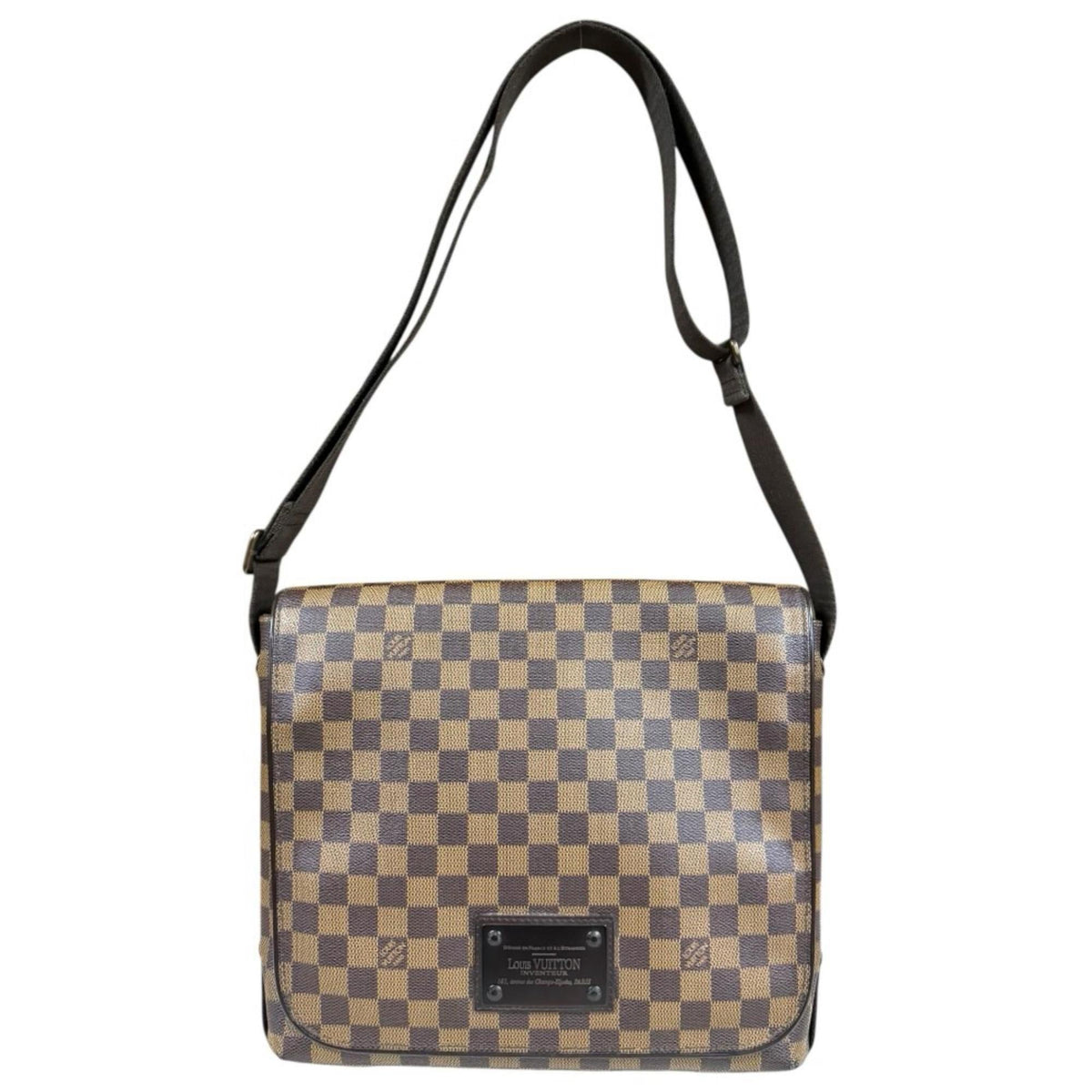 Louis Vuitton Brown Damier Canvas Shoulder Bag (Pre-Owned)