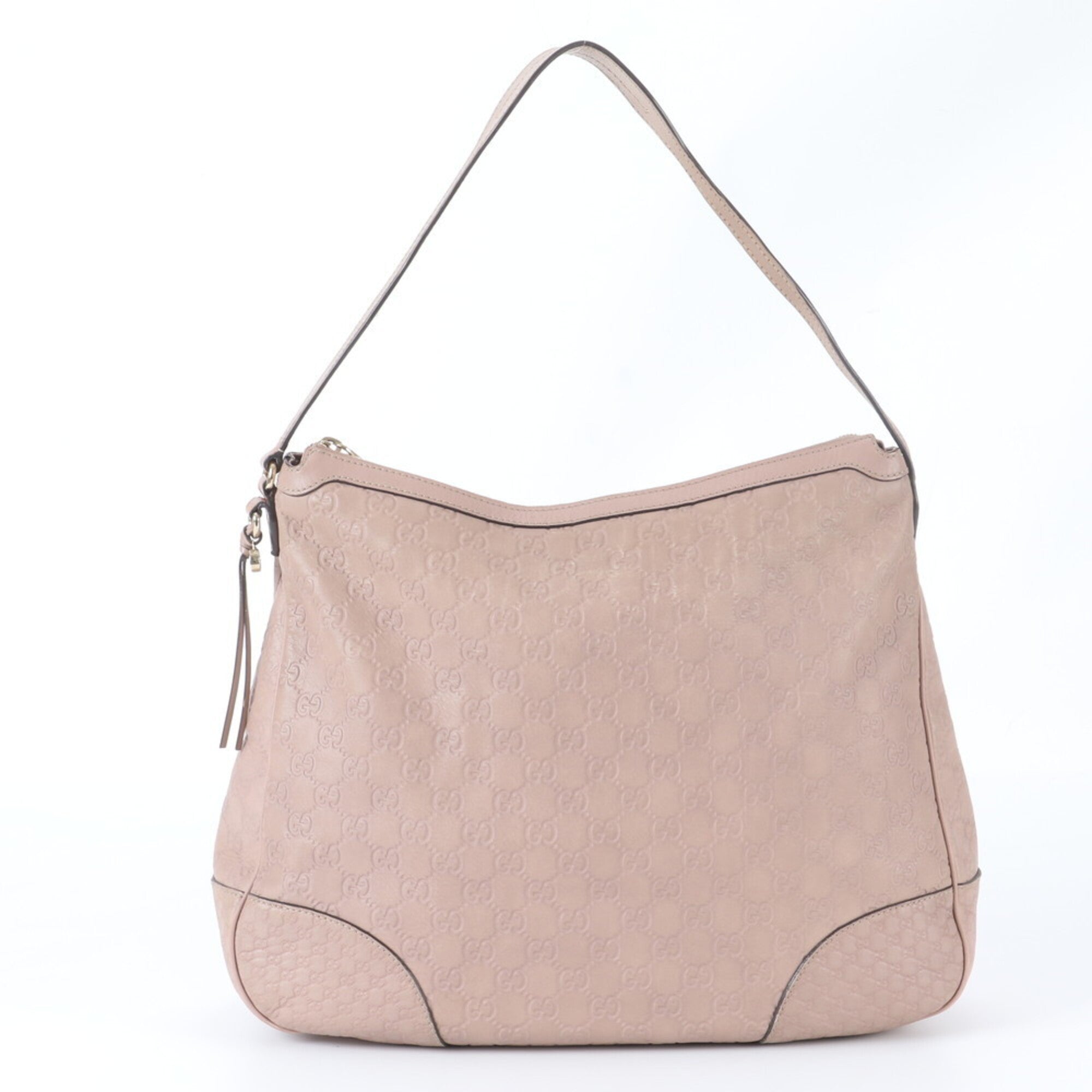 Gucci Pink Leather Handbag Shoulder Bag Tote Bag (Pre-Owned)