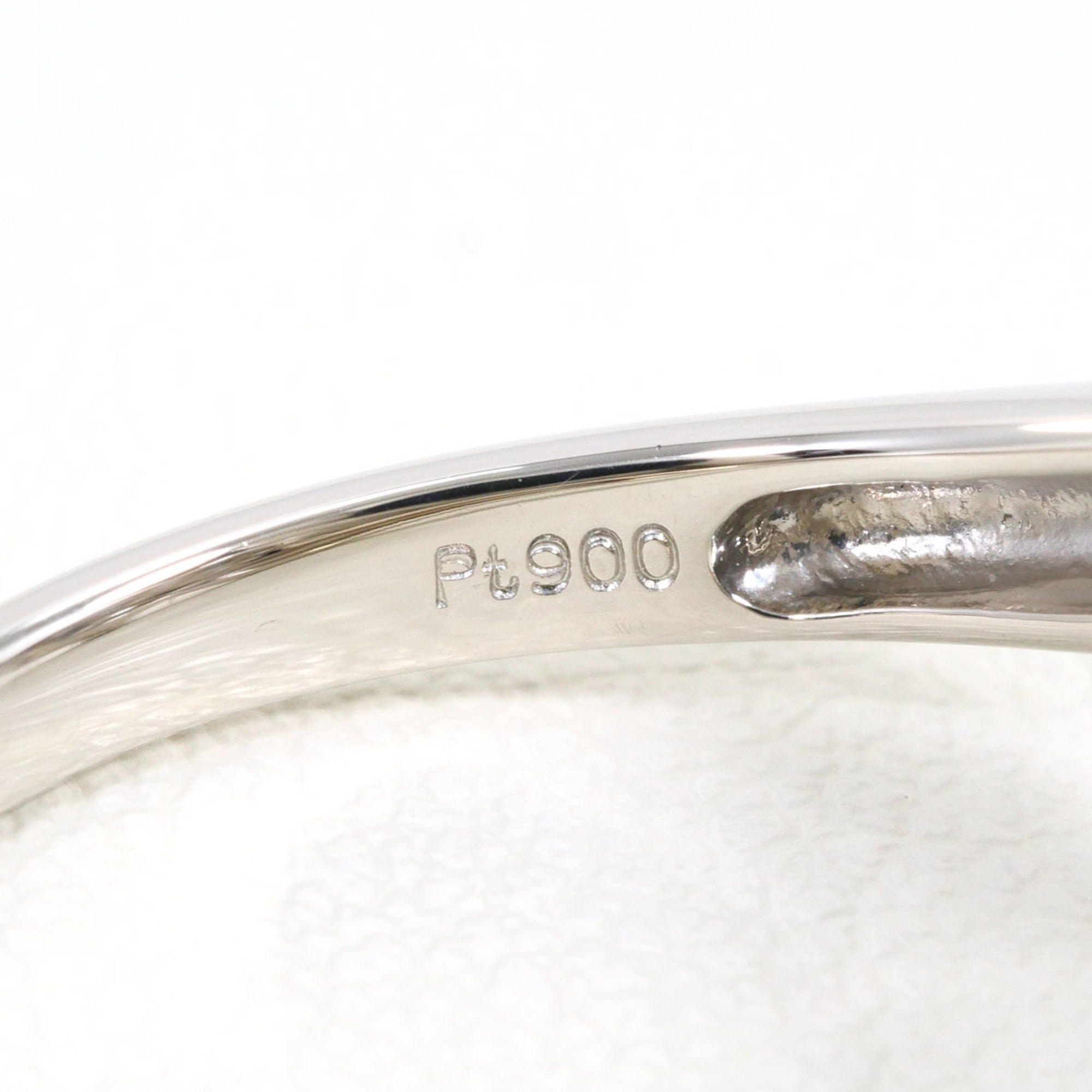Unbranded Blue Platinum Platinum 900 Band Ring (Pre-Owned)