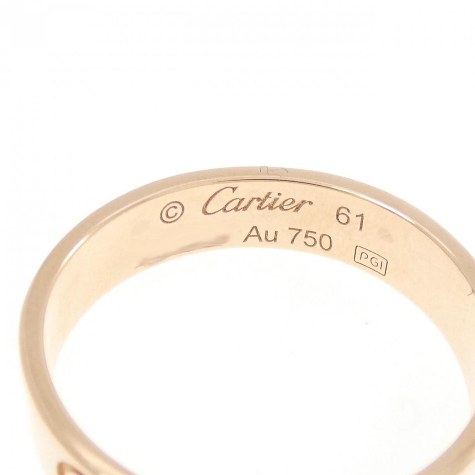 Cartier Pink Gold Pink Gold (18K) Band Ring (Pre-Owned)