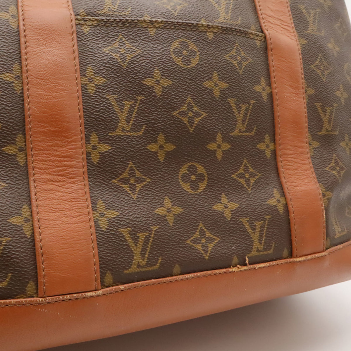 Louis Vuitton Brown Vinyl Tote Bag (Pre-Owned)