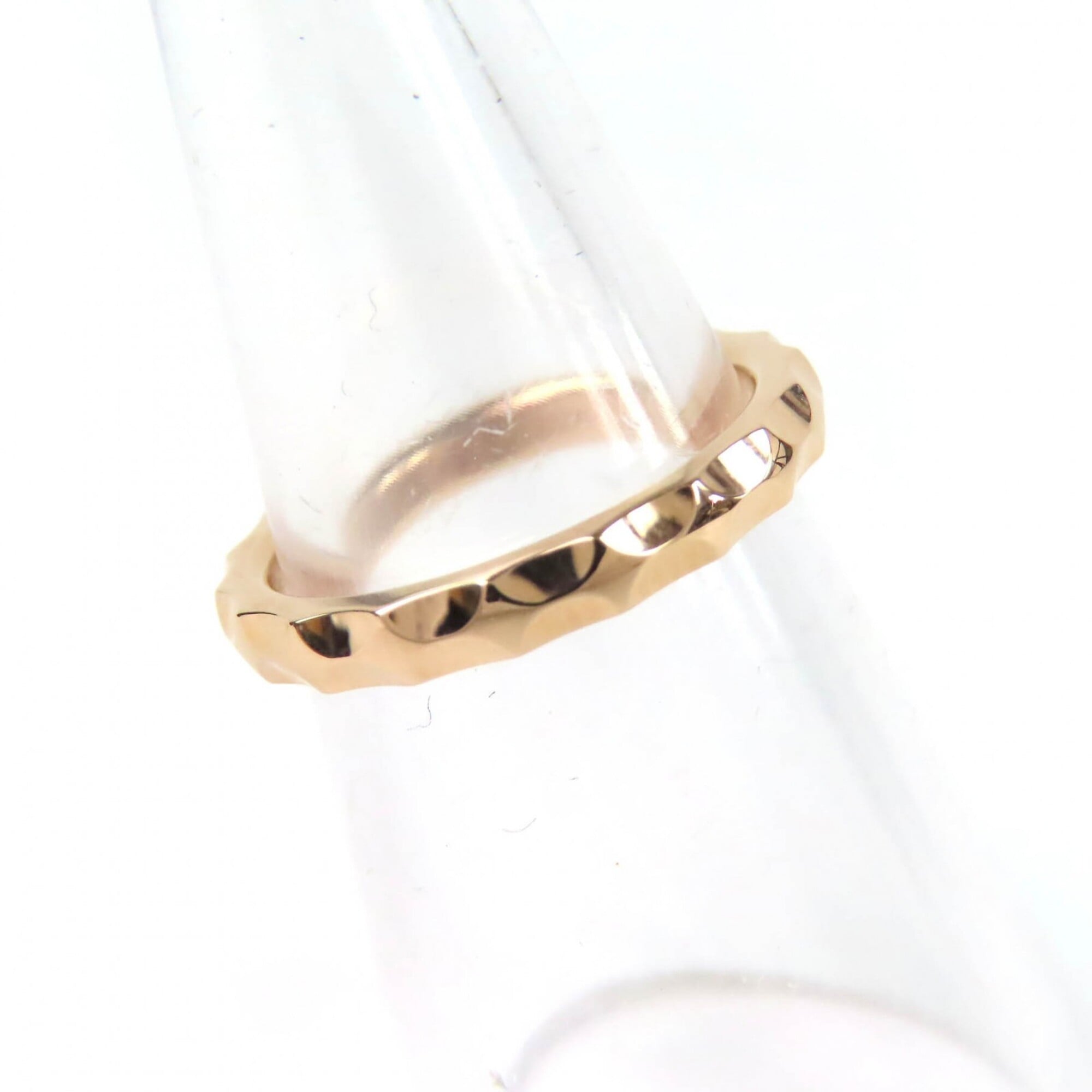 Louis Vuitton Pink Gold Pink Gold (18K) Band Ring (Pre-Owned)