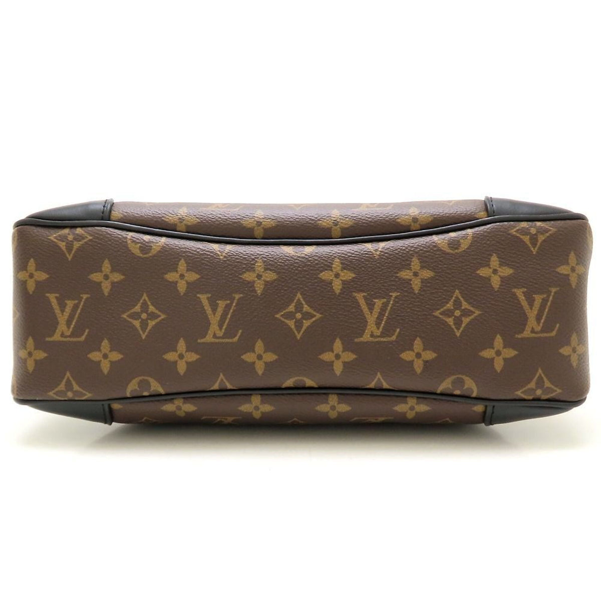 Louis Vuitton Brown Noir Monogram Canvas Shoulder Bag (Pre-Owned)