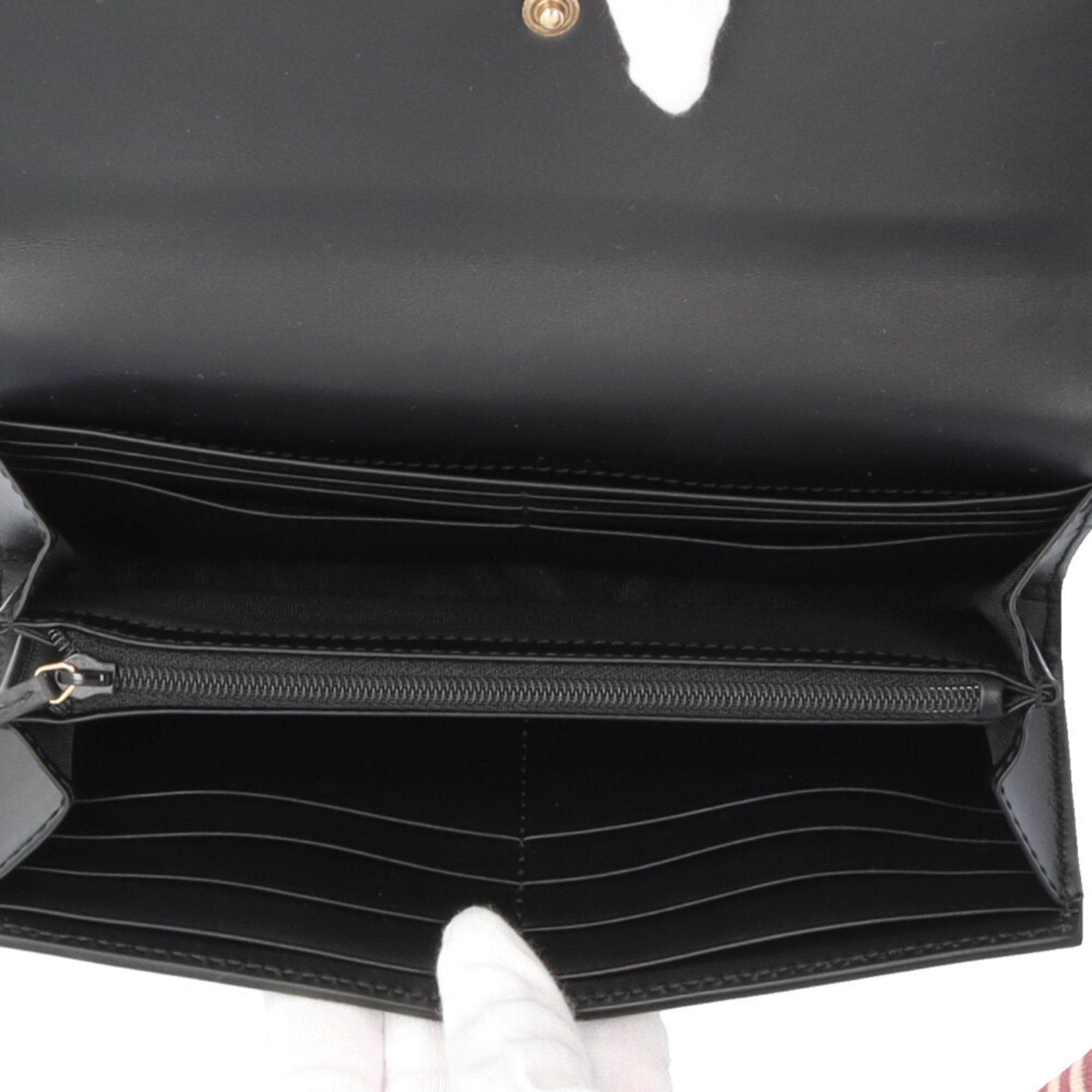 Gucci Black Leather Coin Purse/Coin Case (Pre-Owned)
