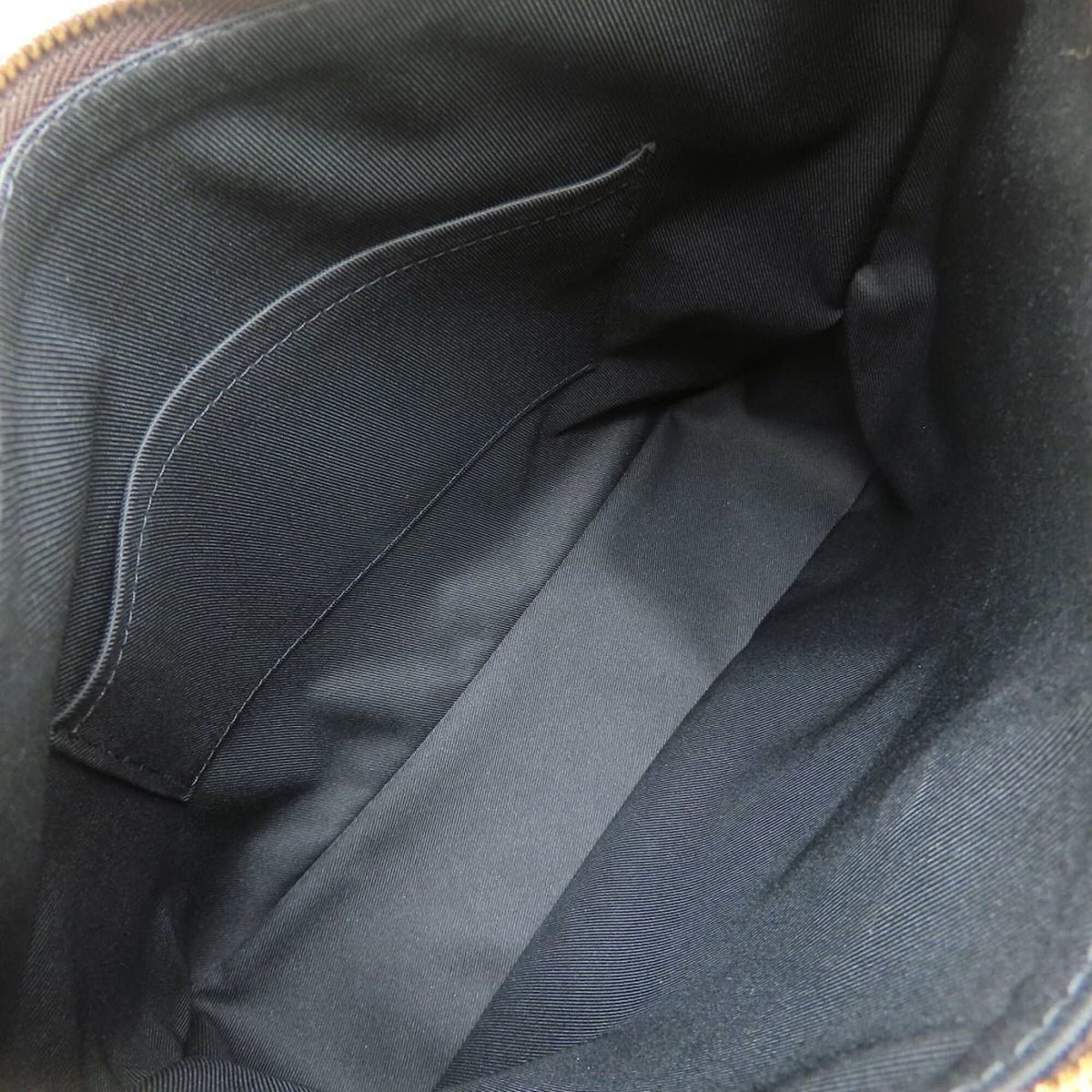 Louis Vuitton Brown Noir Monogram Canvas Shoulder Bag (Pre-Owned)