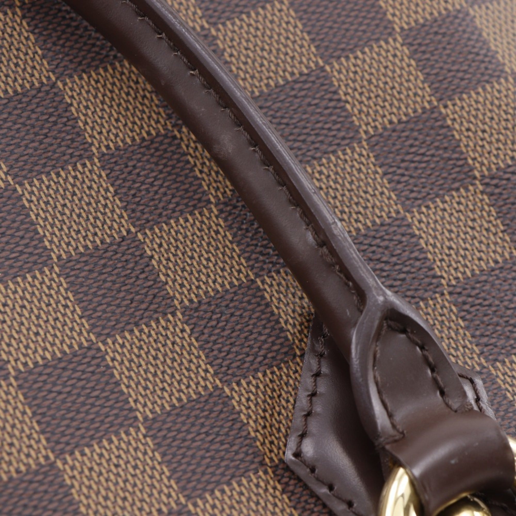 Louis Vuitton Brown Damier Canvas Tote Bag (Pre-Owned)