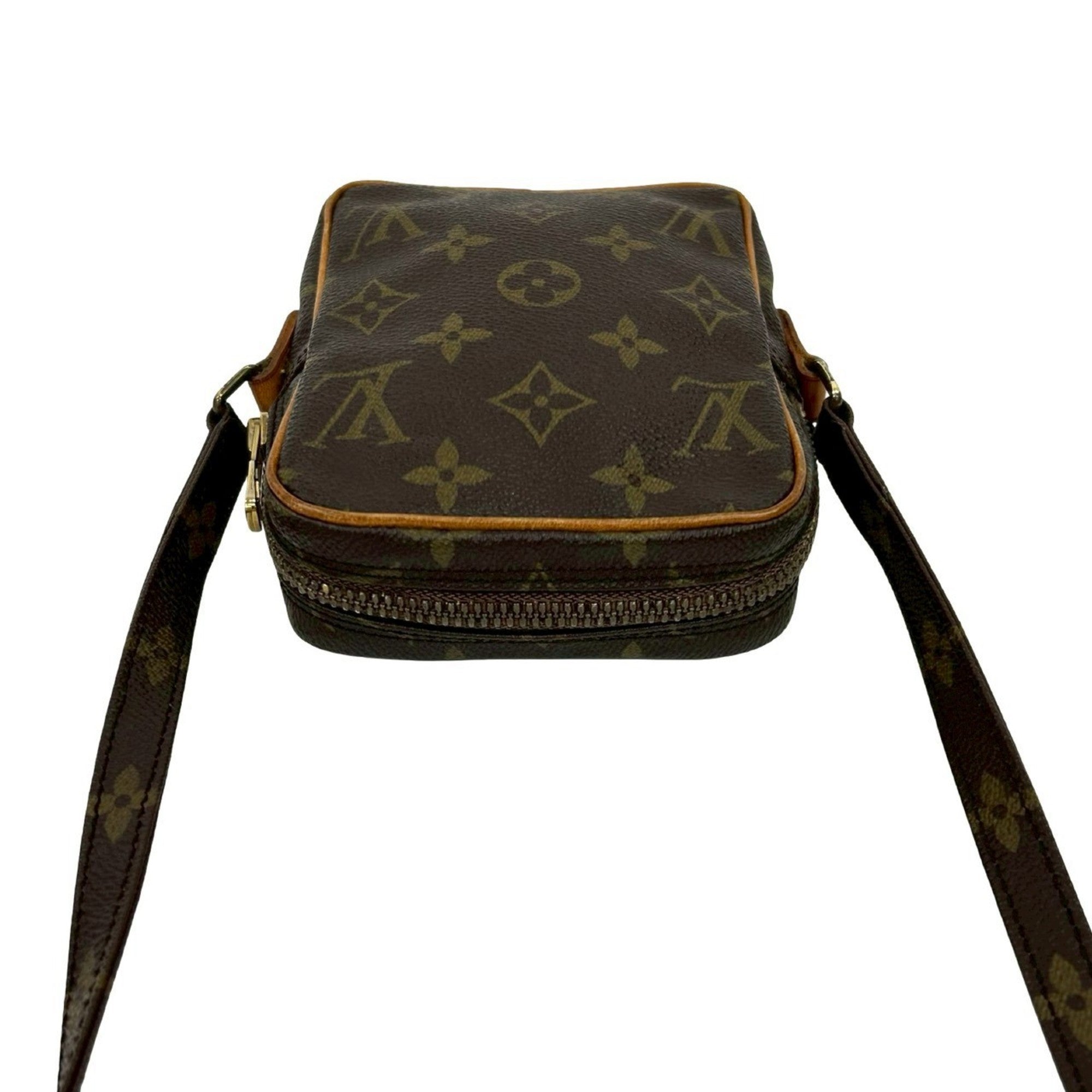 Louis Vuitton Brown Leather Pvc Pochette Shoulder Bag (Pre-Owned)