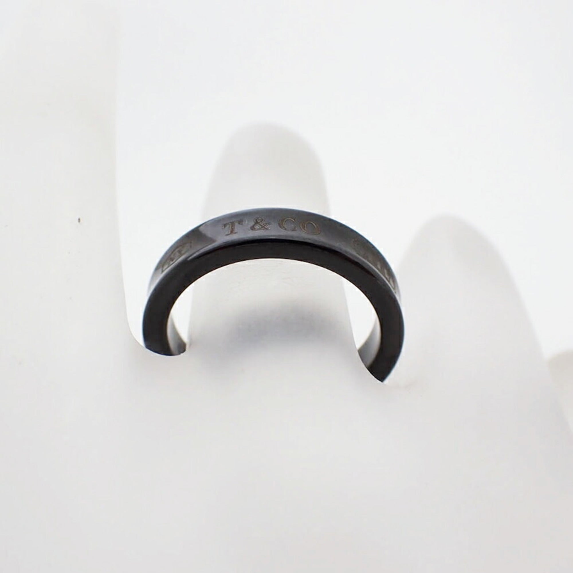 Tiffany Sterling Silver 925 Band Ring (Pre-Owned)