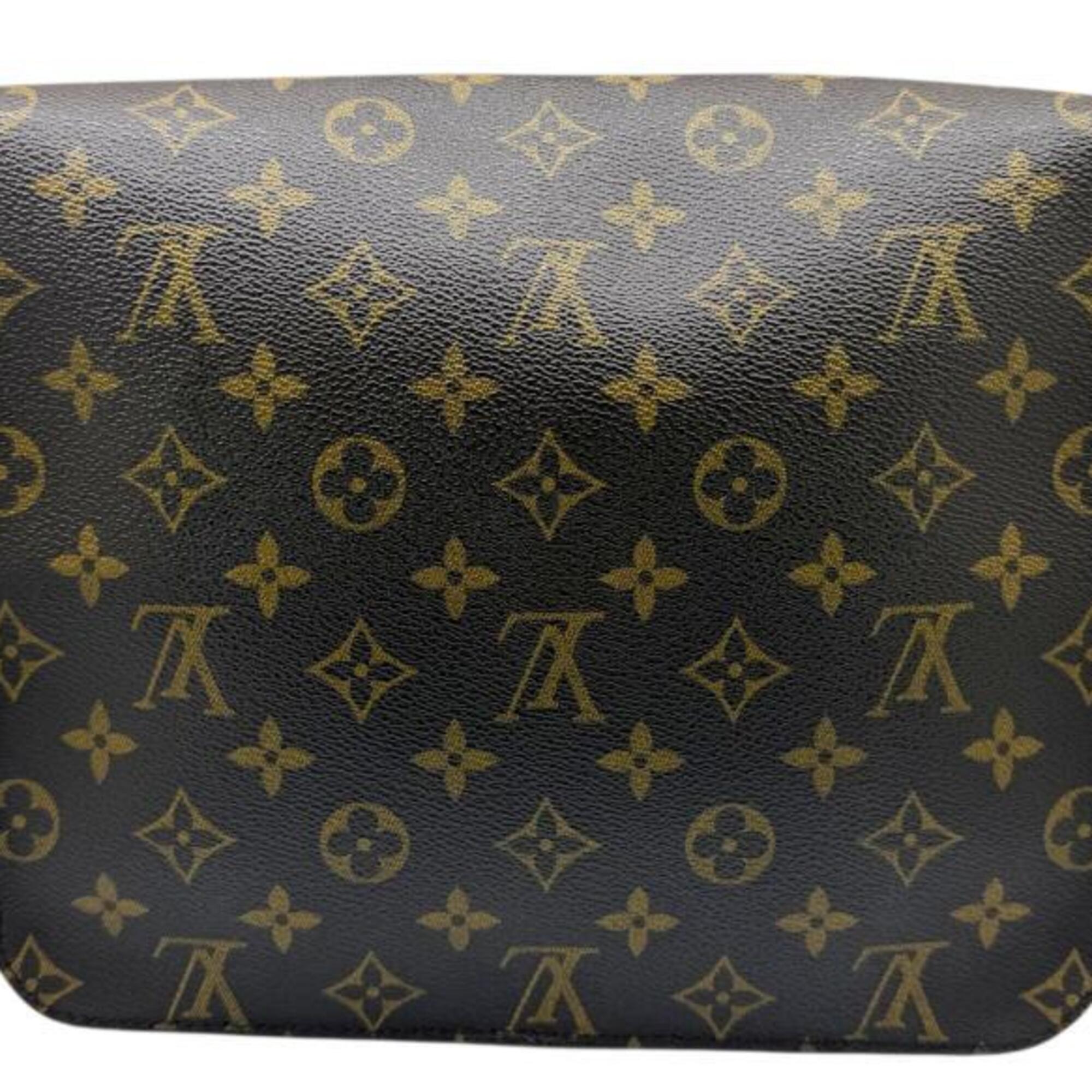 Louis Vuitton Brown Monogram Shoulder Bag (Pre-Owned)