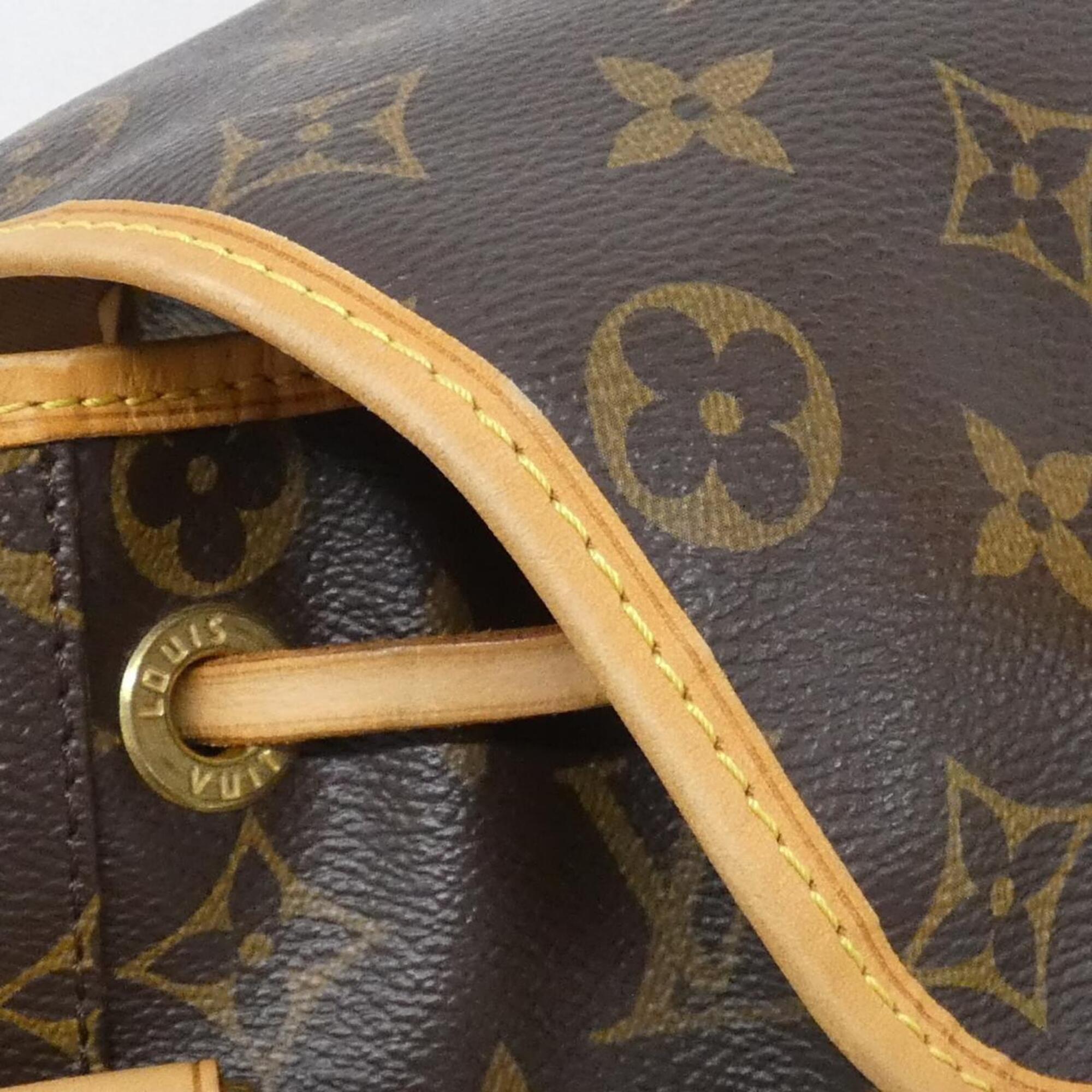 Louis Vuitton Brown Coated Canvas Backpack (Pre-Owned)