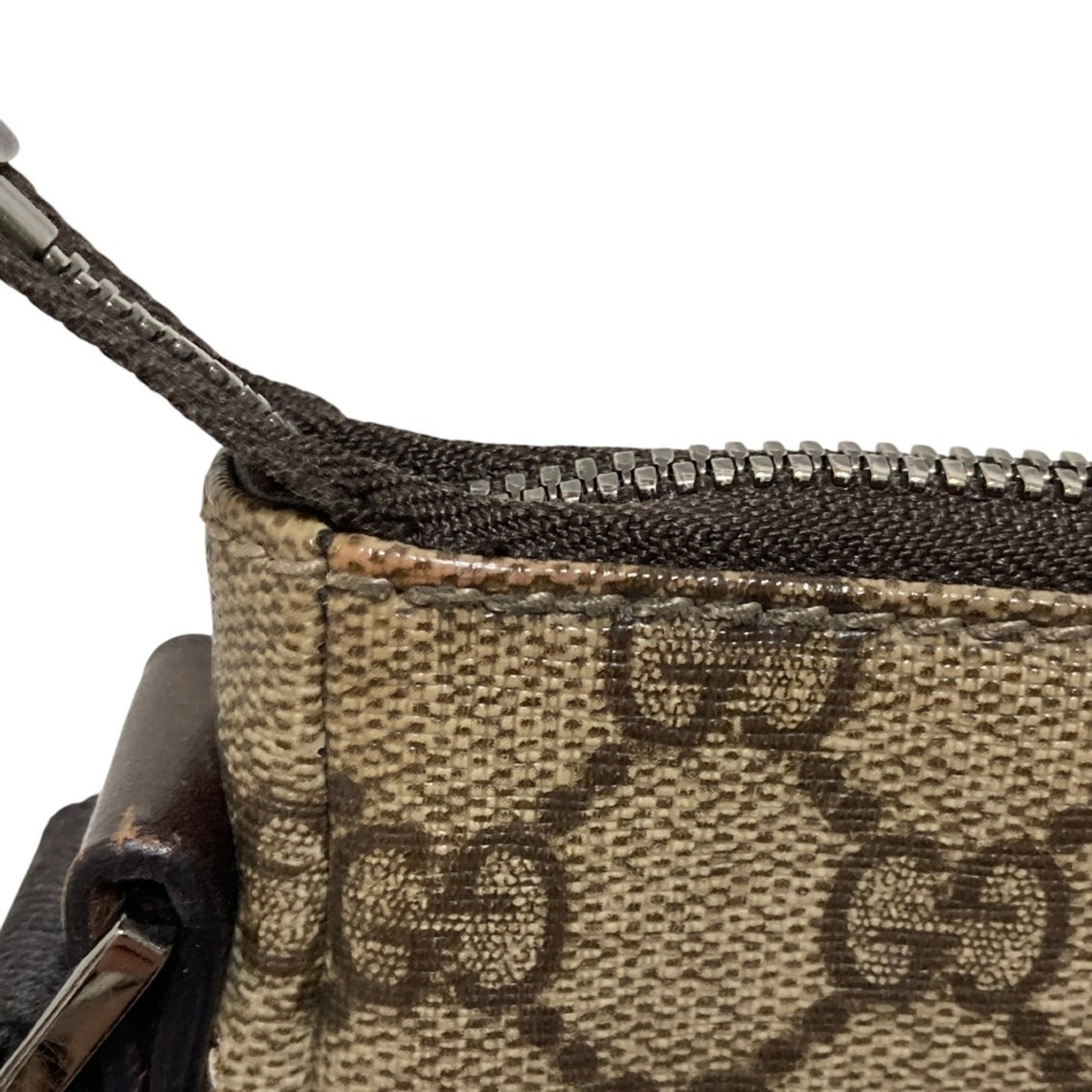 Gucci Brown Gg Supreme Shoulder Bag (Pre-Owned)