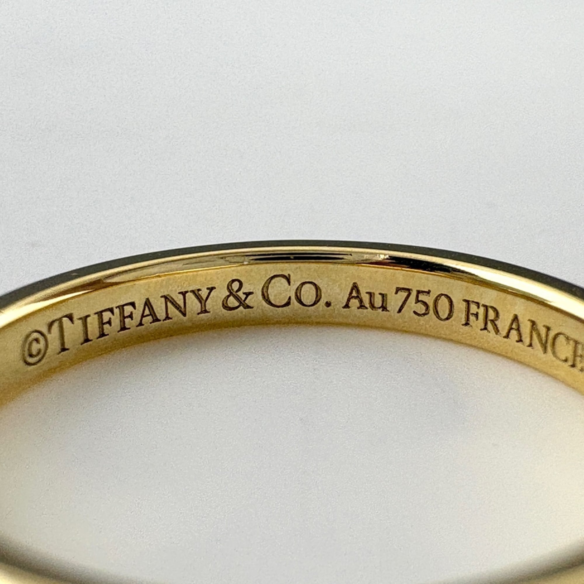 Tiffany Yellow Gold (18K) Band Ring (Pre-Owned)