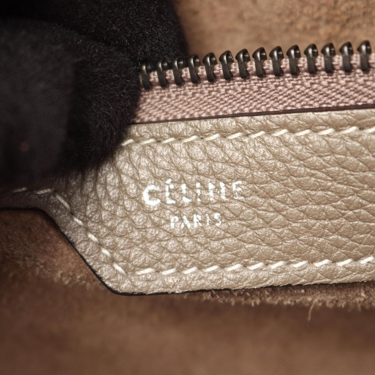 Celine Beige Leather Handbag (Pre-Owned)