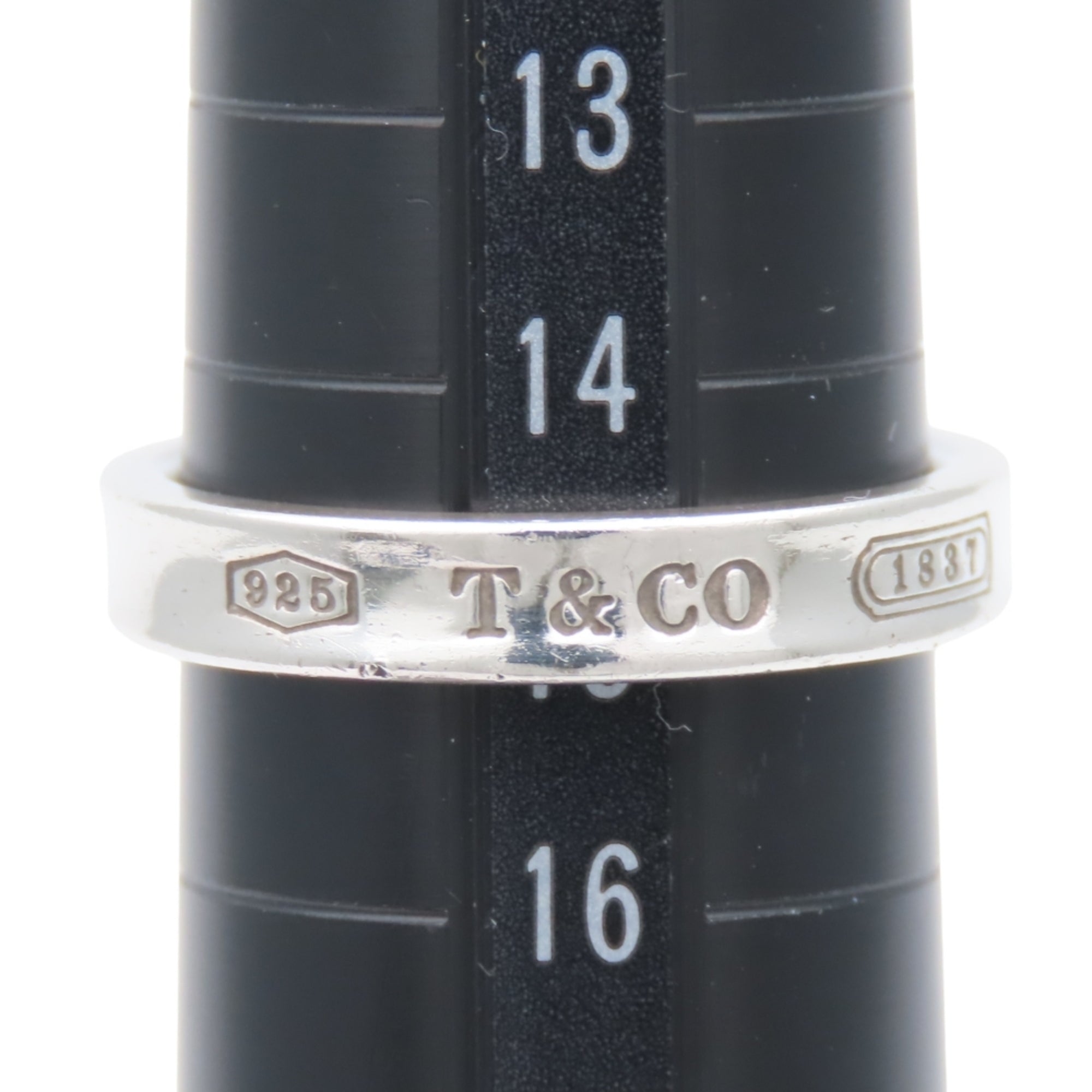 Tiffany Silver Silver 925 Band Ring (Pre-Owned)