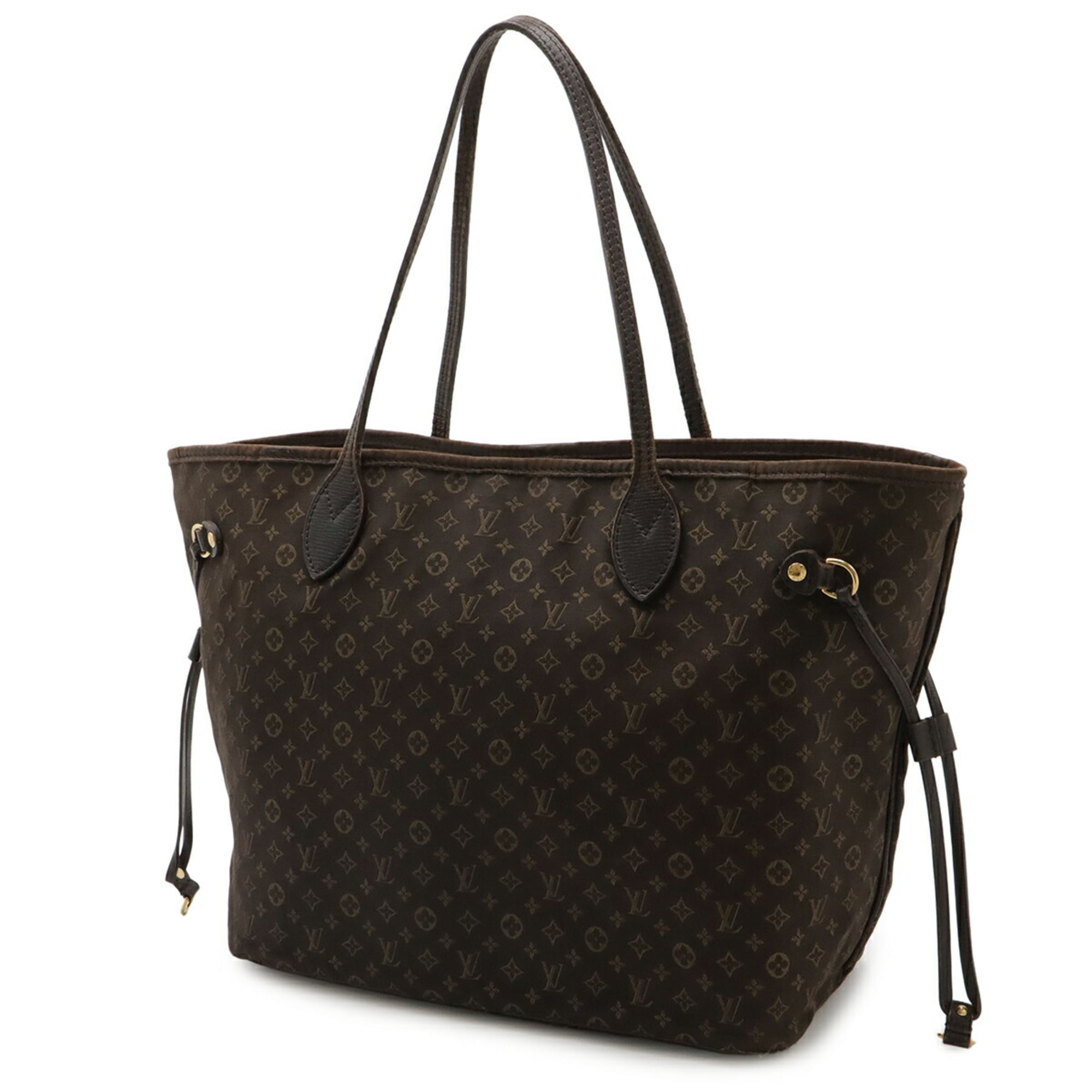Louis Vuitton Fusain Canvas Leather Shoulder Bag Tote Bag (Pre-Owned)