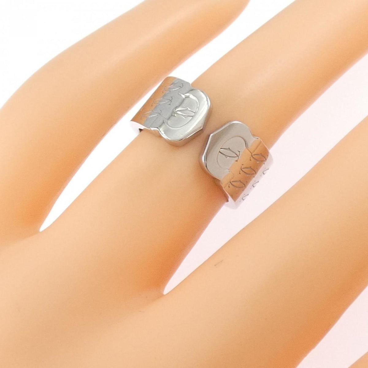 Cartier White Gold White Gold (18K) Band Ring (Pre-Owned)