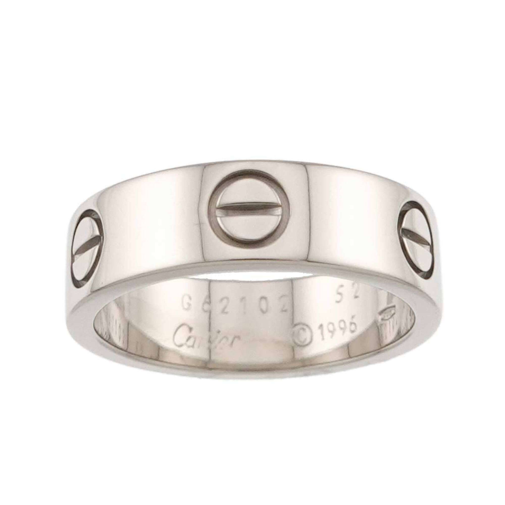 Cartier White Gold (18K) Band Ring (Pre-Owned)