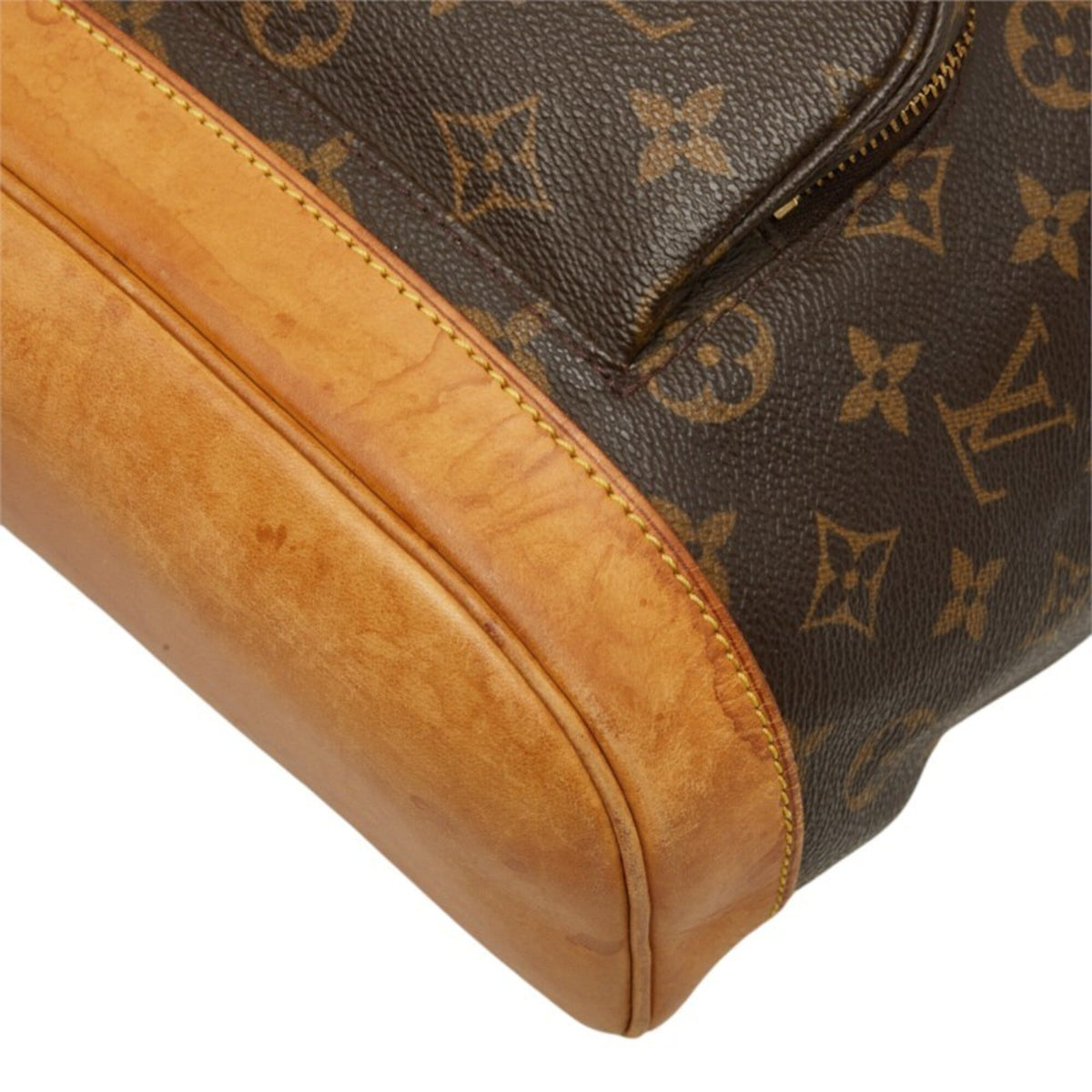 Louis Vuitton Brown Pvc Leather Backpack (Pre-Owned)