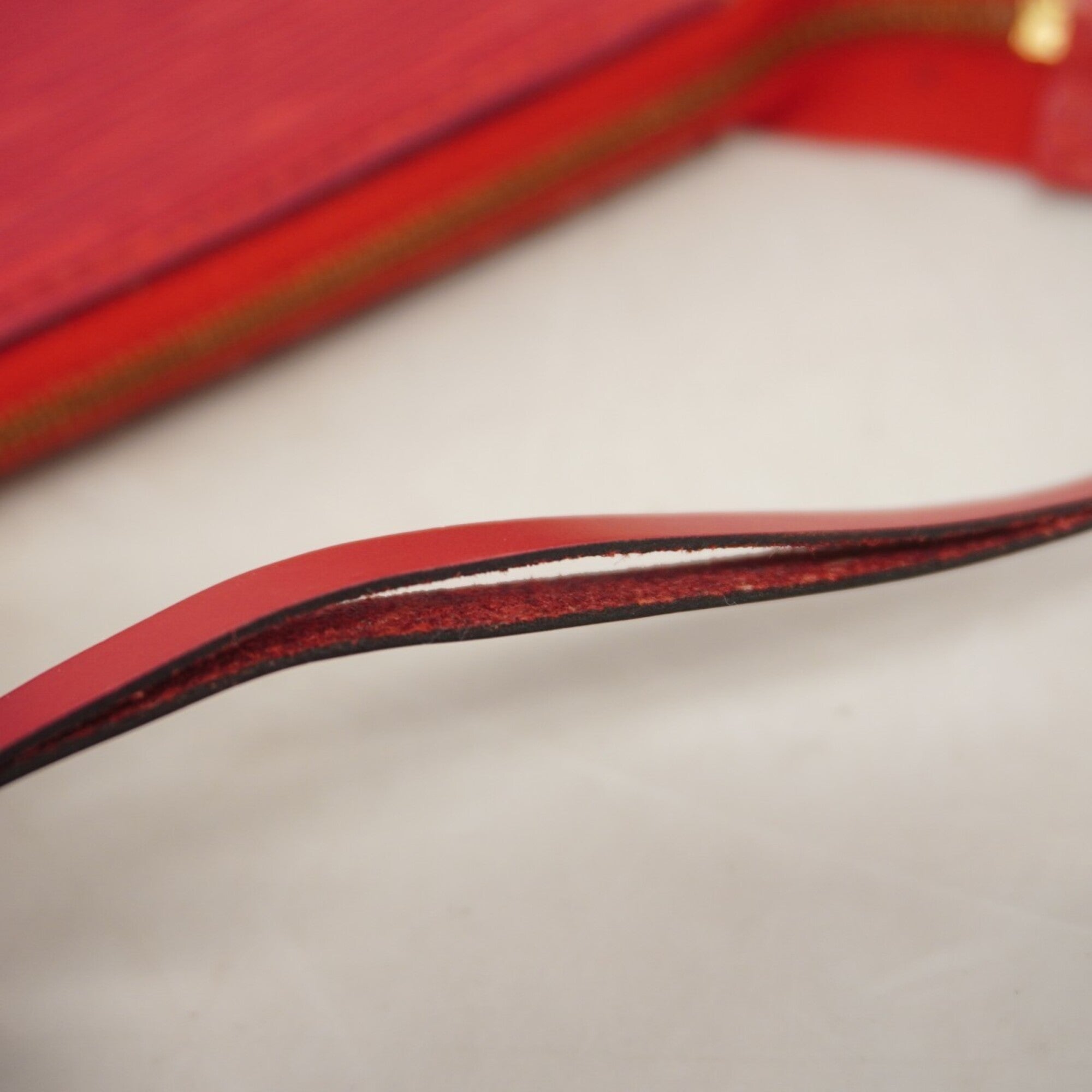 Louis Vuitton Castilian Red Pouch (Pre-Owned)