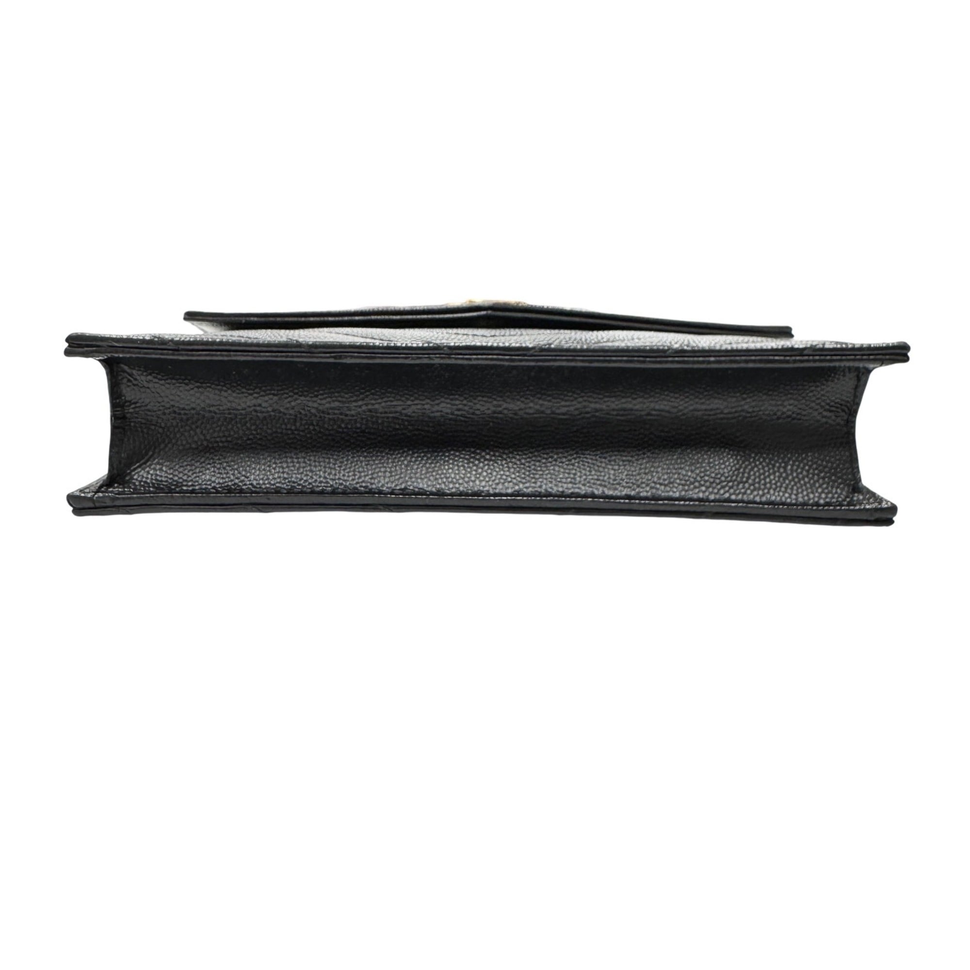 Saint Laurent Black Chain/Shoulder Wallet (Pre-Owned)