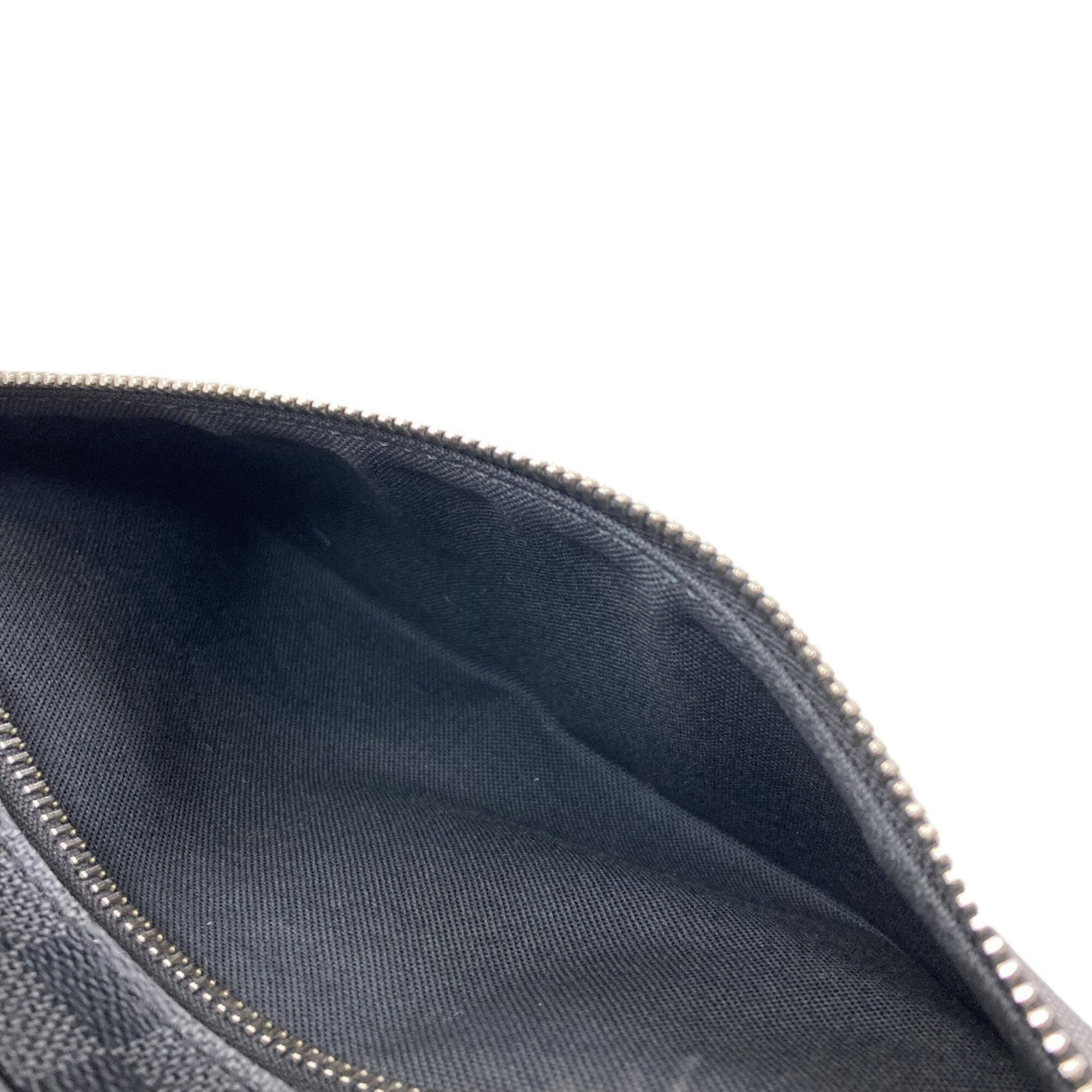 Louis Vuitton Damier Graphite Damier Canvas Basket Fanny Pack Sling Bag (Pre-Owned)