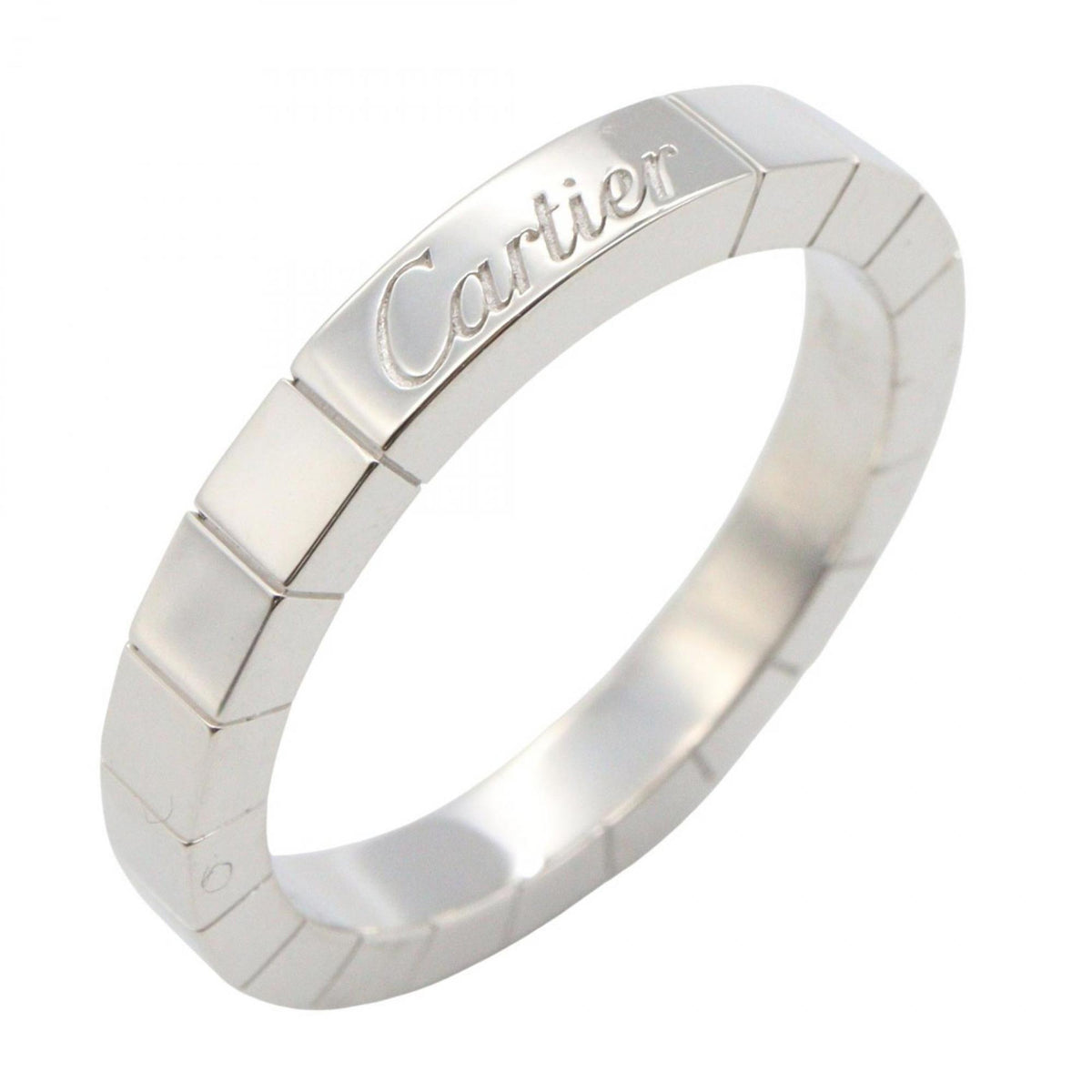 Cartier White Gold White Gold (18K) Band Ring (Pre-Owned)