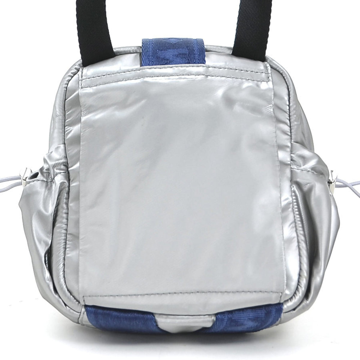 Mcm Blue Silver Pvc Shoulder Bag (Pre-Owned)