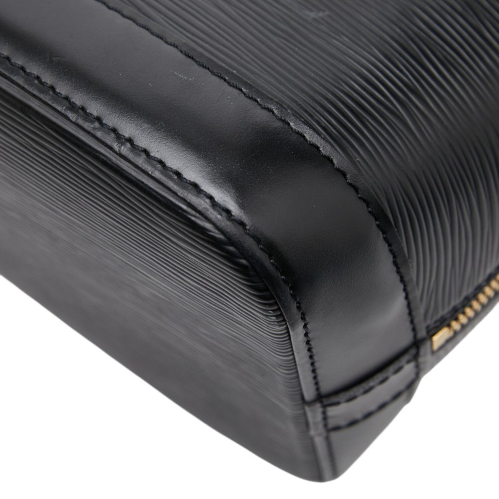 Louis Vuitton Epi Black Noir Leather Handbag (Pre-Owned)