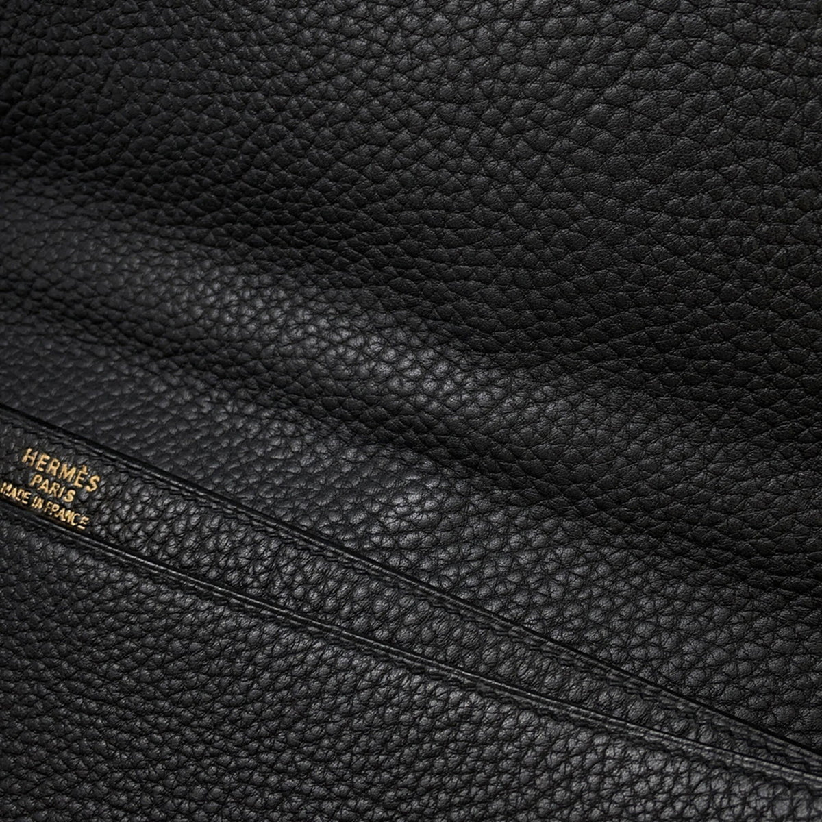 Hermes Black Togo Leather Briefcase (Pre-Owned)