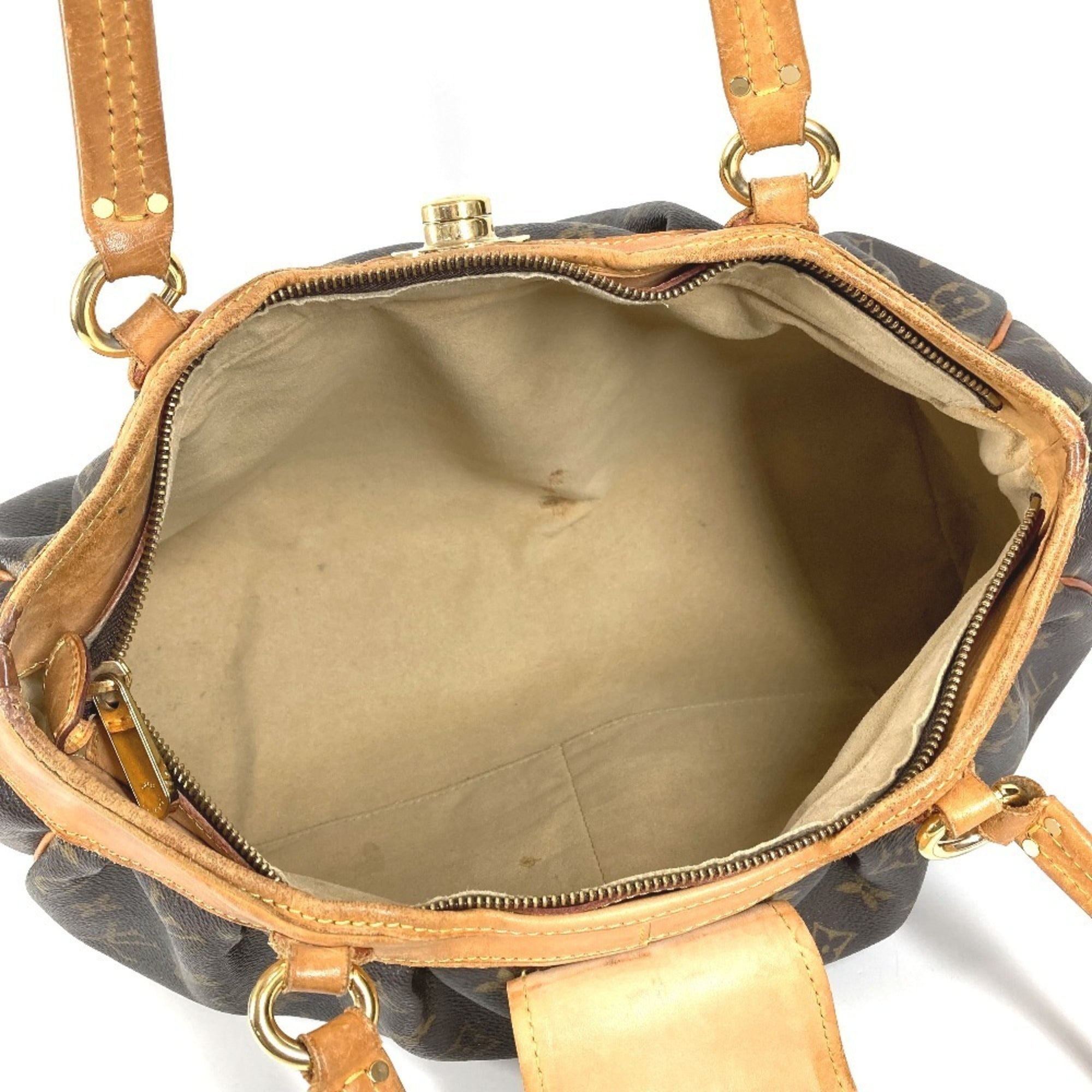 Louis Vuitton Monogram Brown Monogram Shoulder Bag Tote Bag (Pre-Owned)