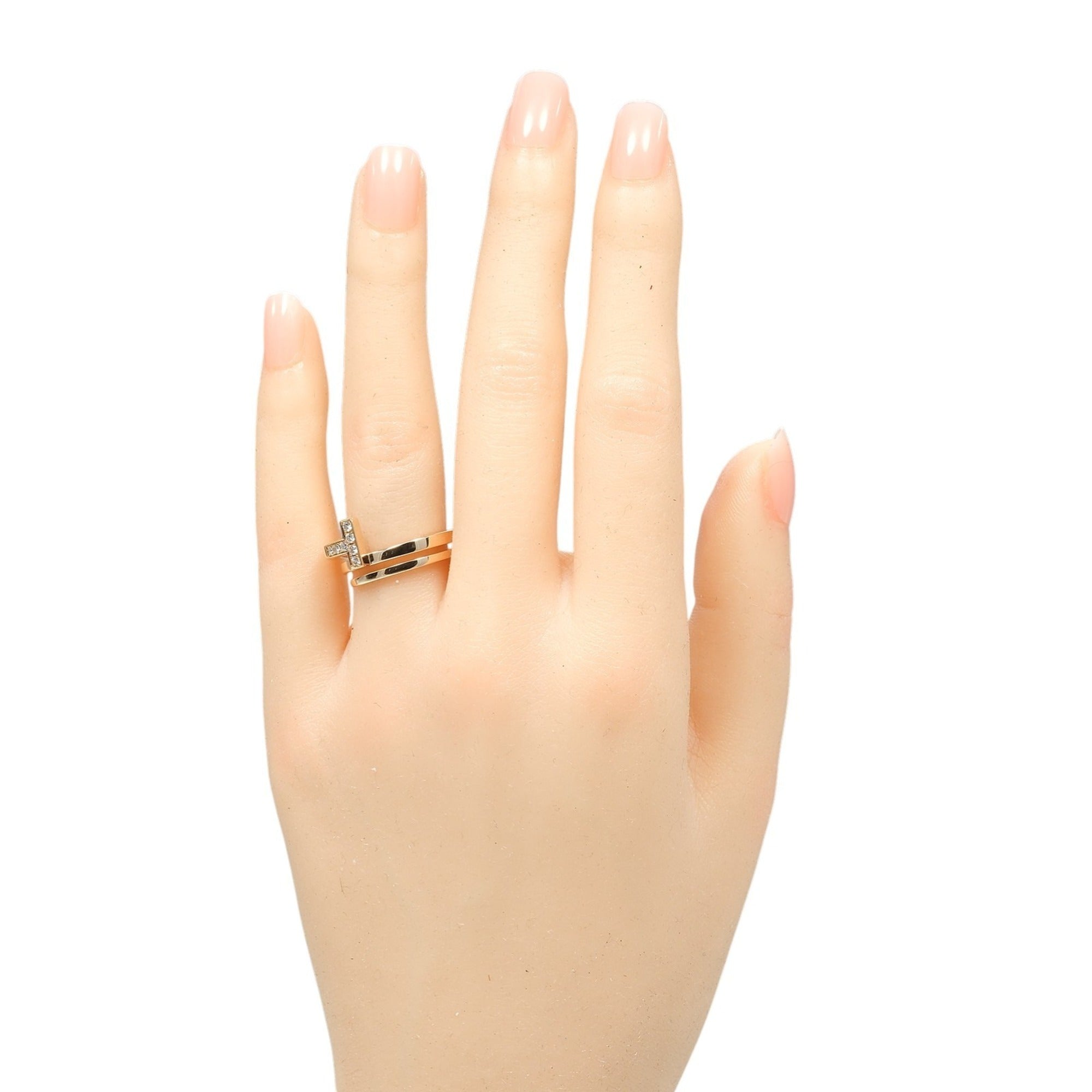 Tiffany Pink Gold (18K) Band Ring (Pre-Owned)