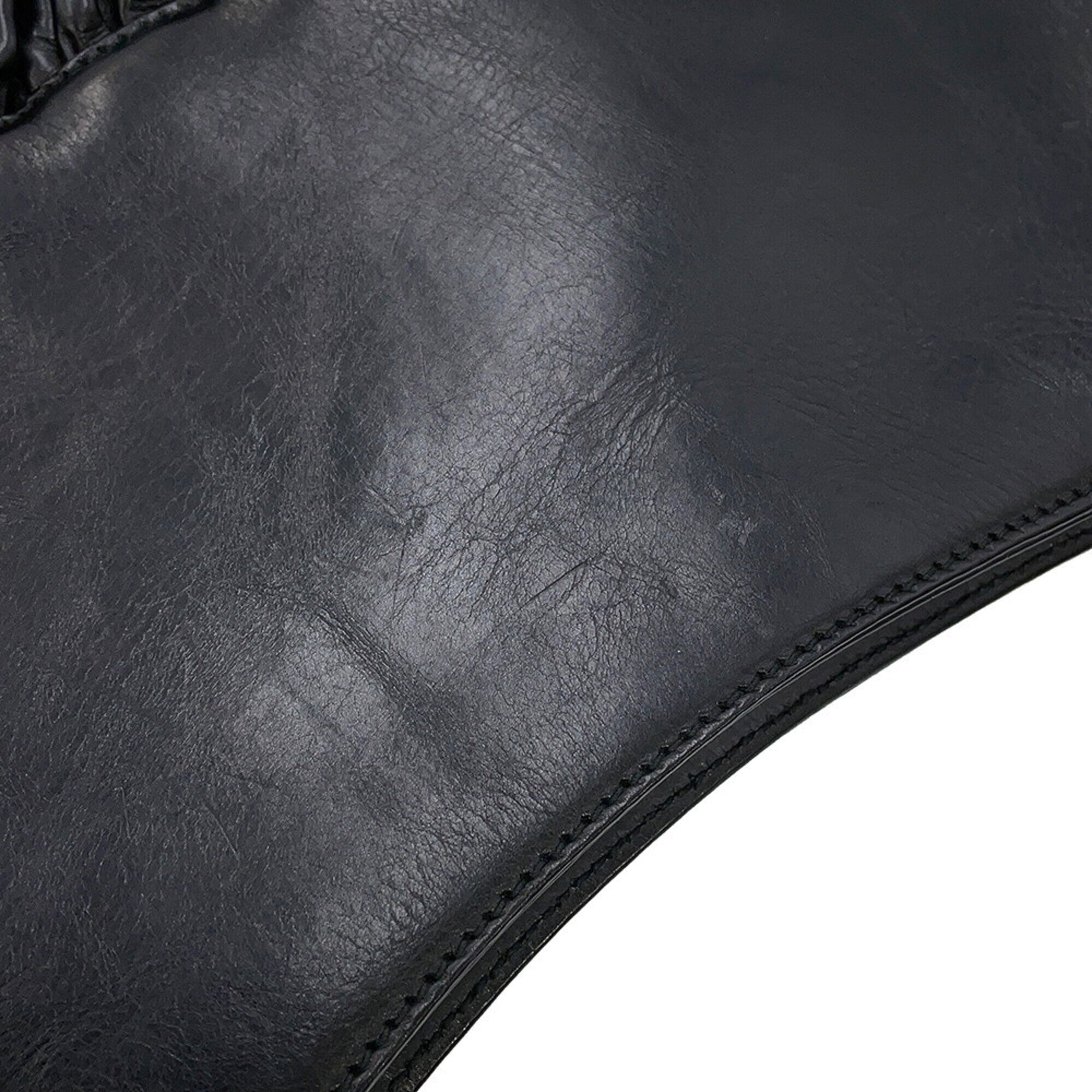 Christian Dior Black Leather Handbag (Pre-Owned)