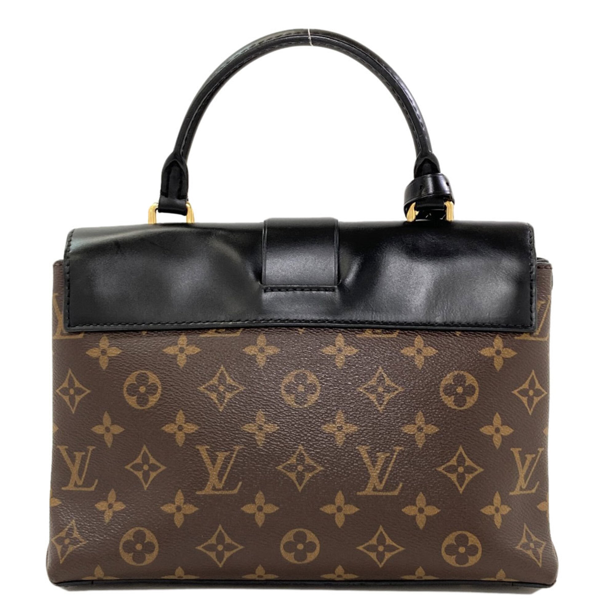 Louis Vuitton Black Monogram Monogram Handbag (Pre-Owned)