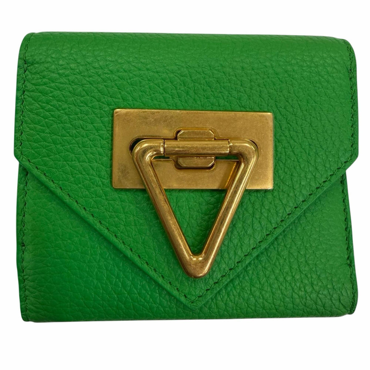 Bottega Veneta Leather Wallet (Tri-Fold) (Pre-Owned)