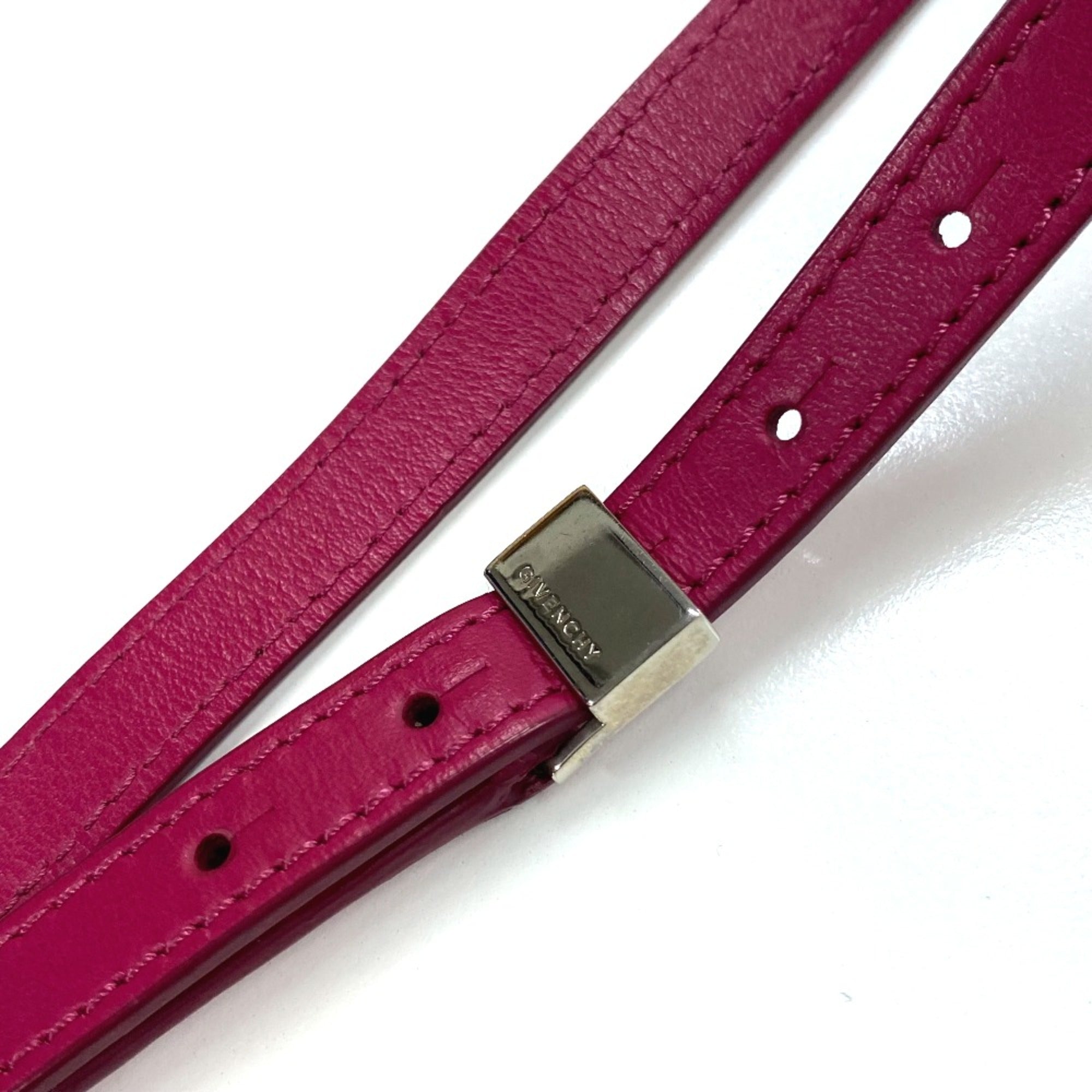 Givenchy Pink Leather Shoulder Bag (Pre-Owned)